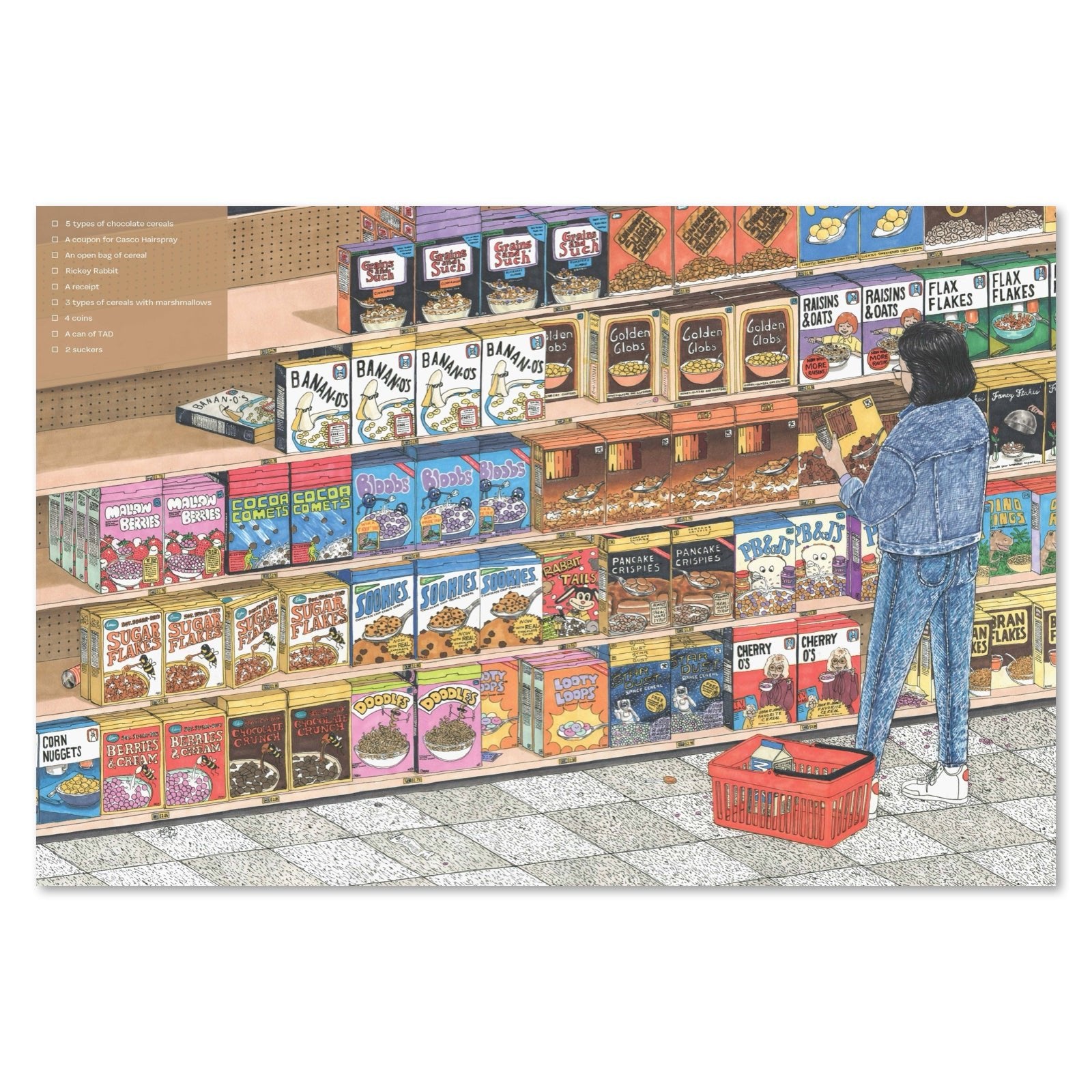 Let's Go to the Mall: An 80s Seek - and - Find - bubblegum market