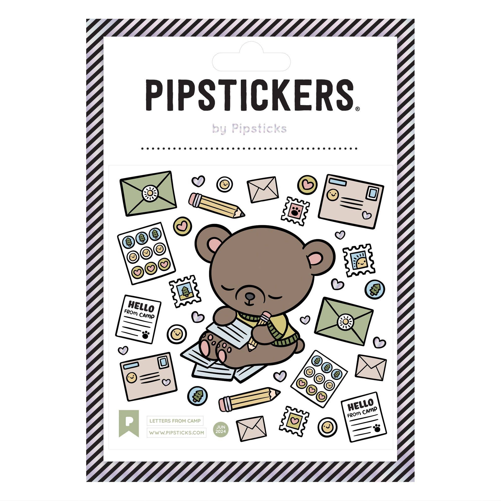 Letters From Camp Stickers - bubblegum market