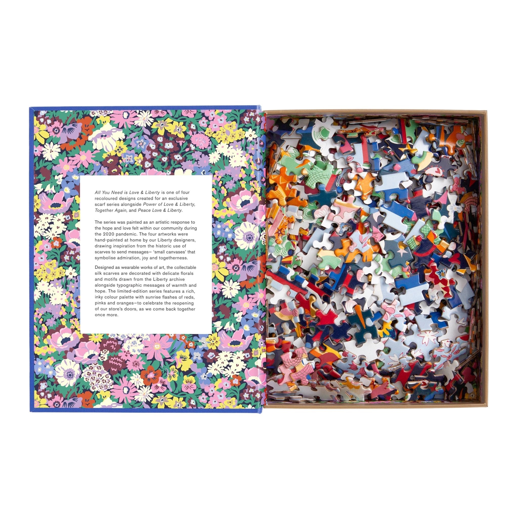 Liberty ALL YOU NEED IS LOVE 500 - Piece Puzzle - bubblegum market