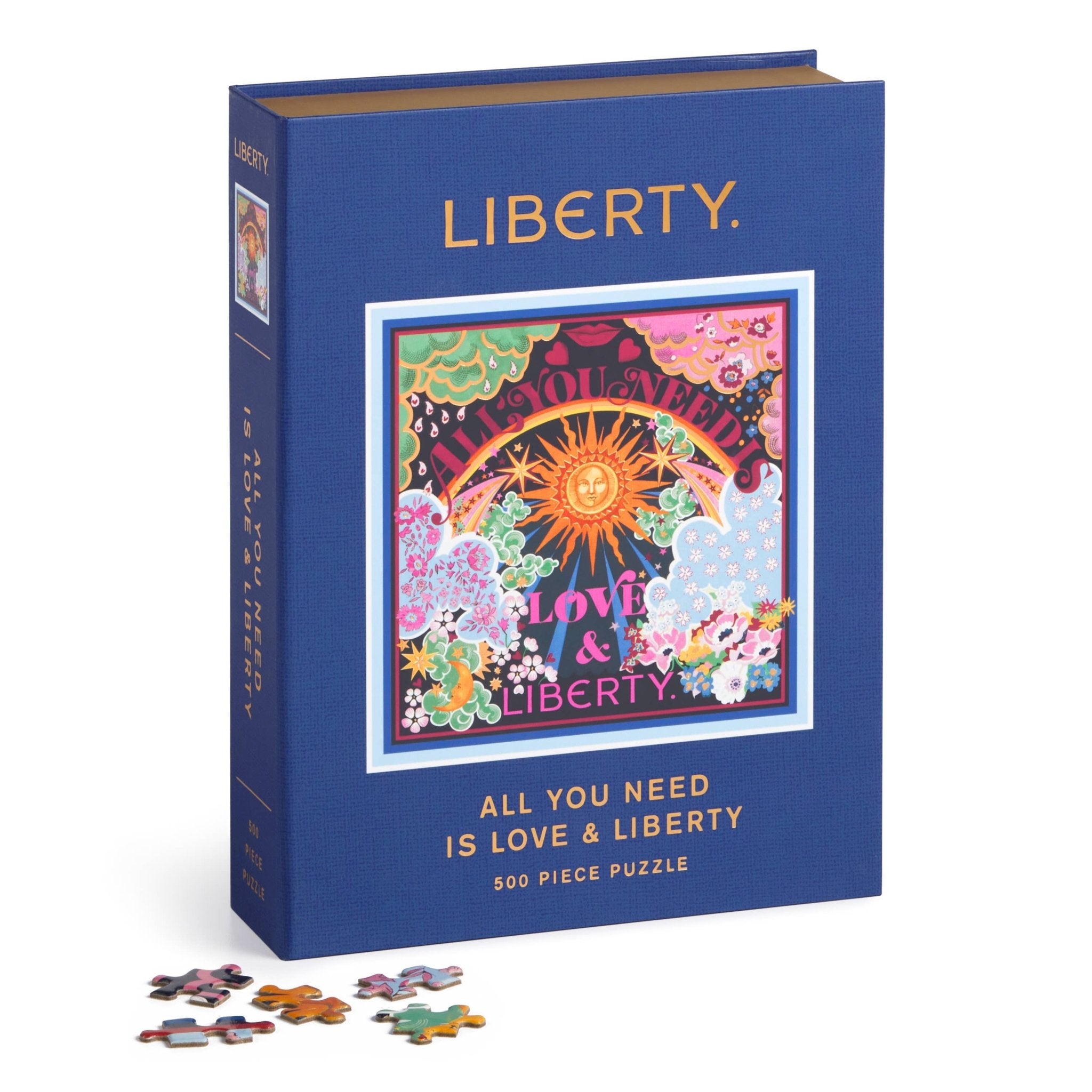Liberty ALL YOU NEED IS LOVE 500 - Piece Puzzle - bubblegum market