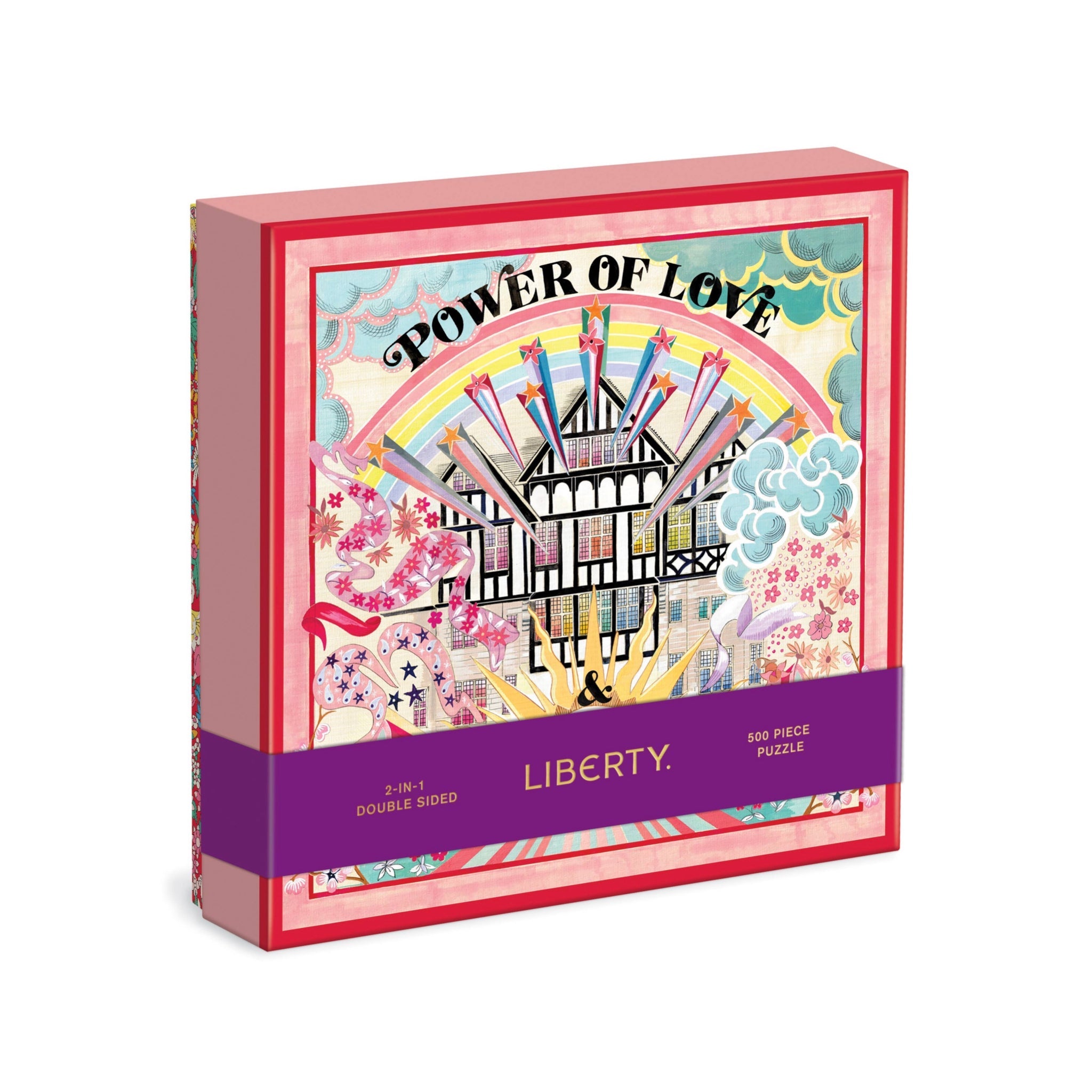 Liberty Power of Love 500 Piece Two - Sided Puzzle - bubblegum market