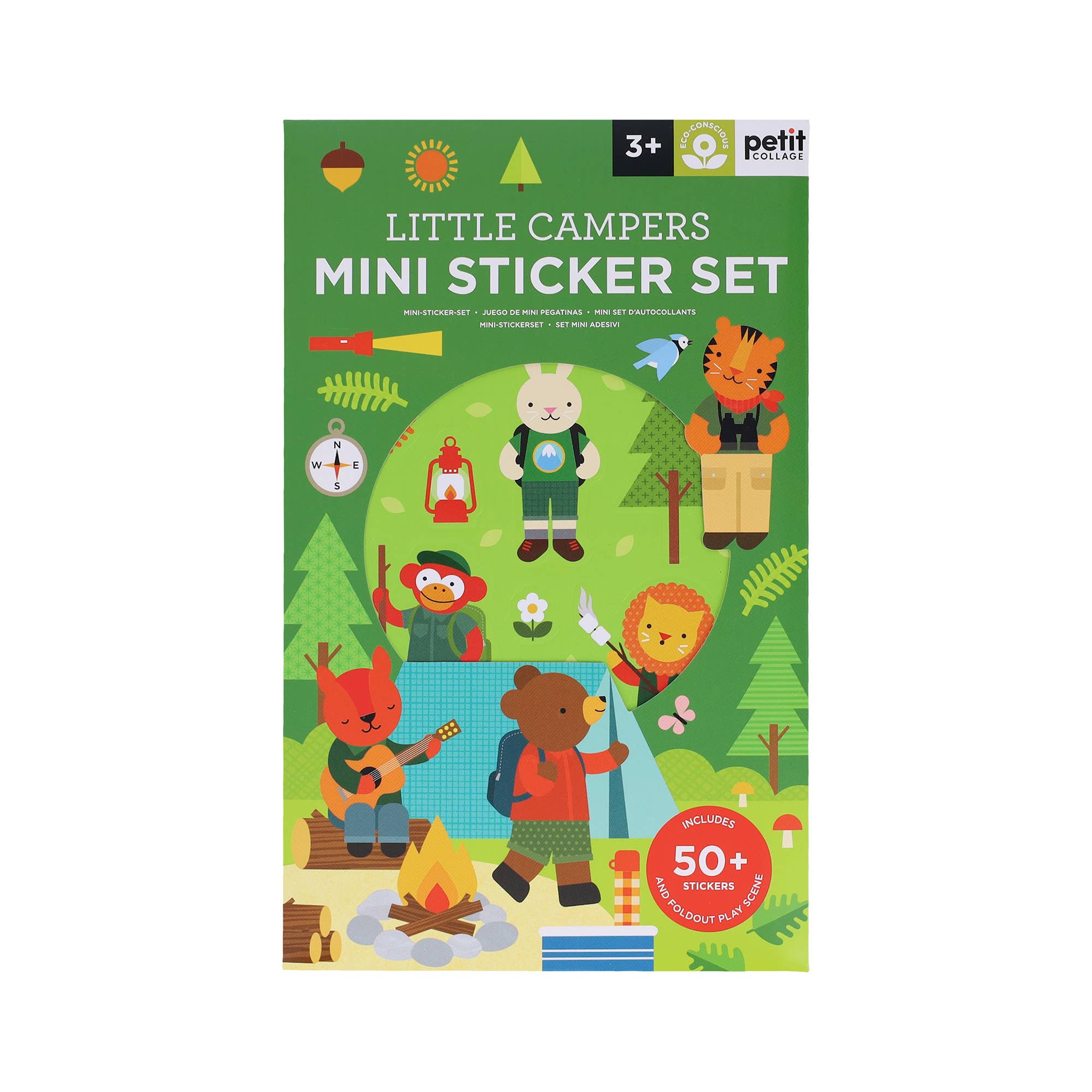 Little Campers Mini Sticker Scene Set - bubblegum market