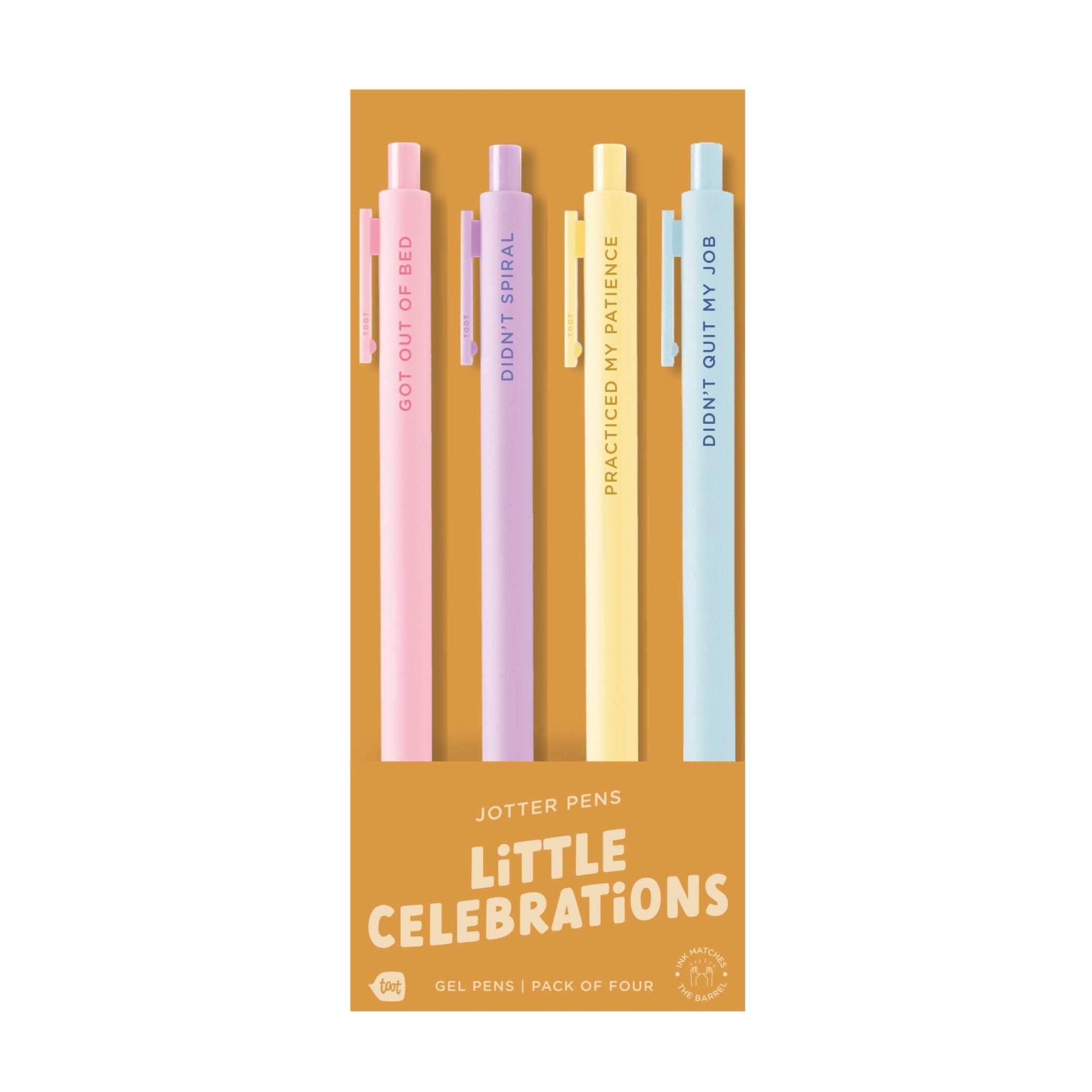 LITTLE CELEBRATIONS Jotter Pen Set - bubblegum market