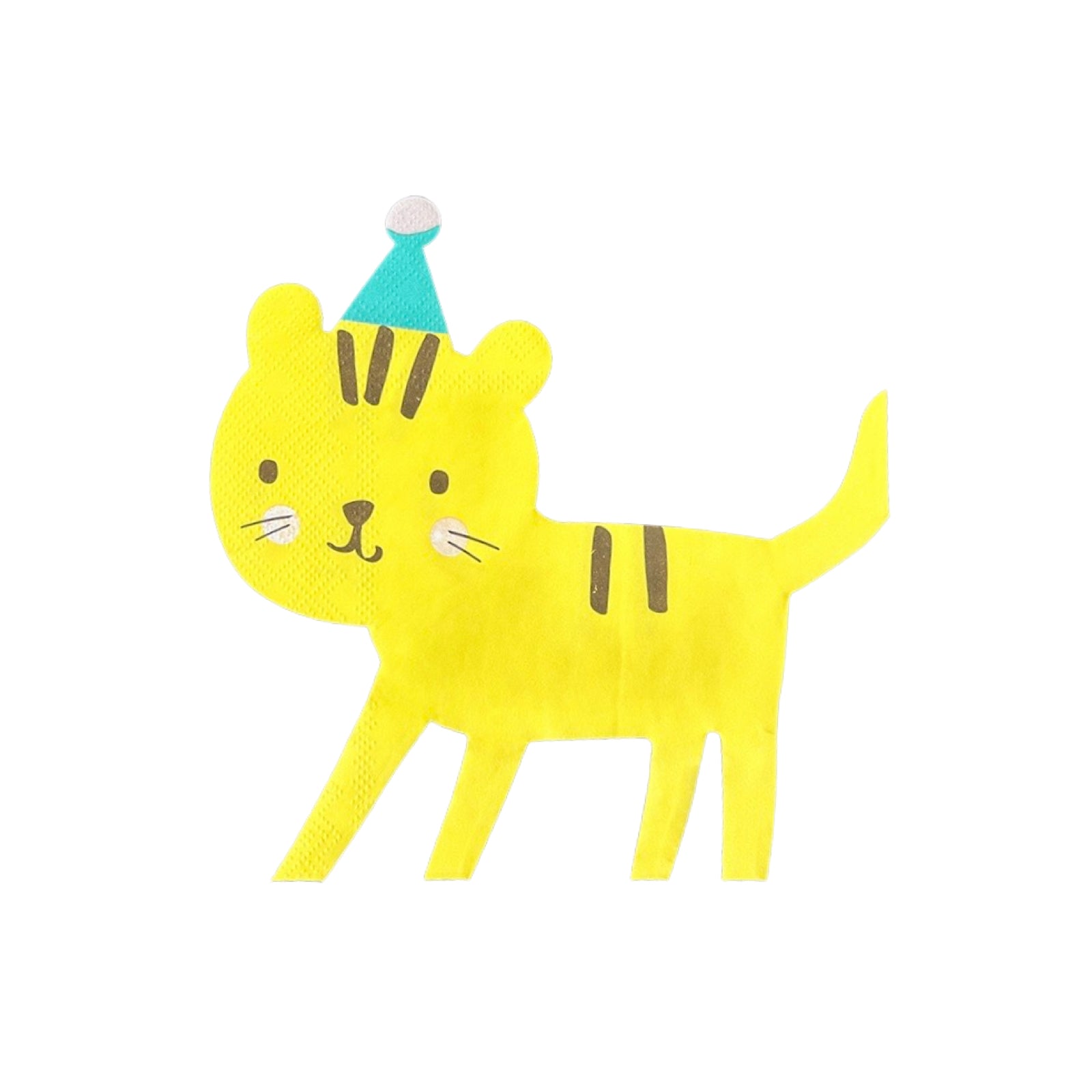 Little Celebrations Tiger Petite Napkins - bubblegum market