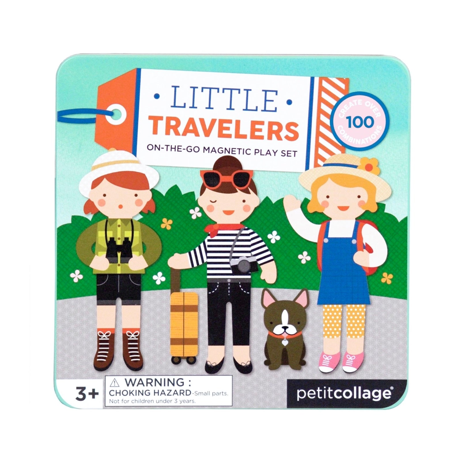 Little Travelers Magnetic Play Set - bubblegum market