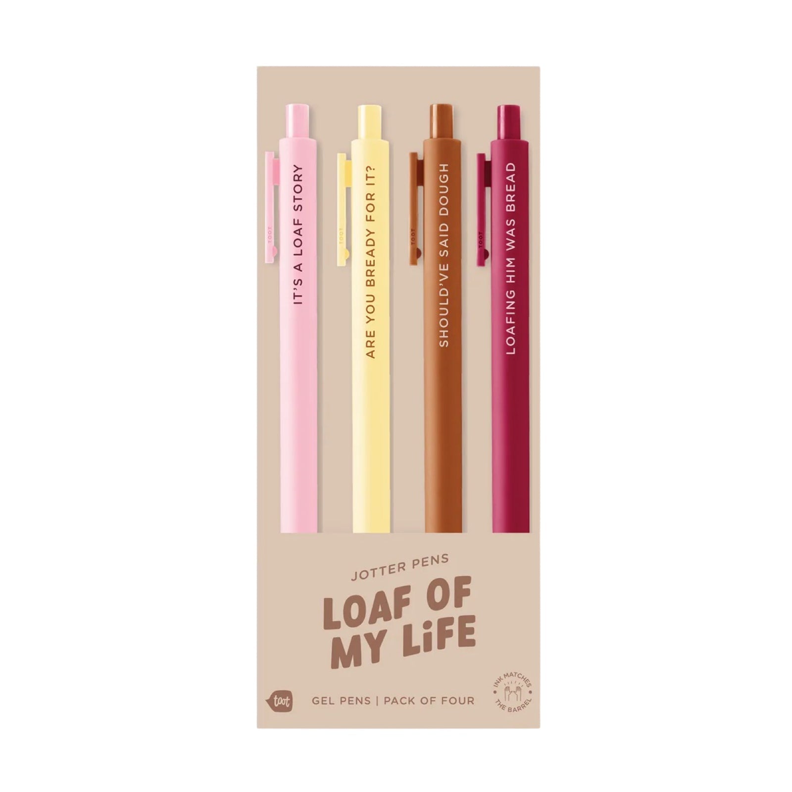 LOAF OF MY LIFE Swiftie Jotter Set - bubblegum market