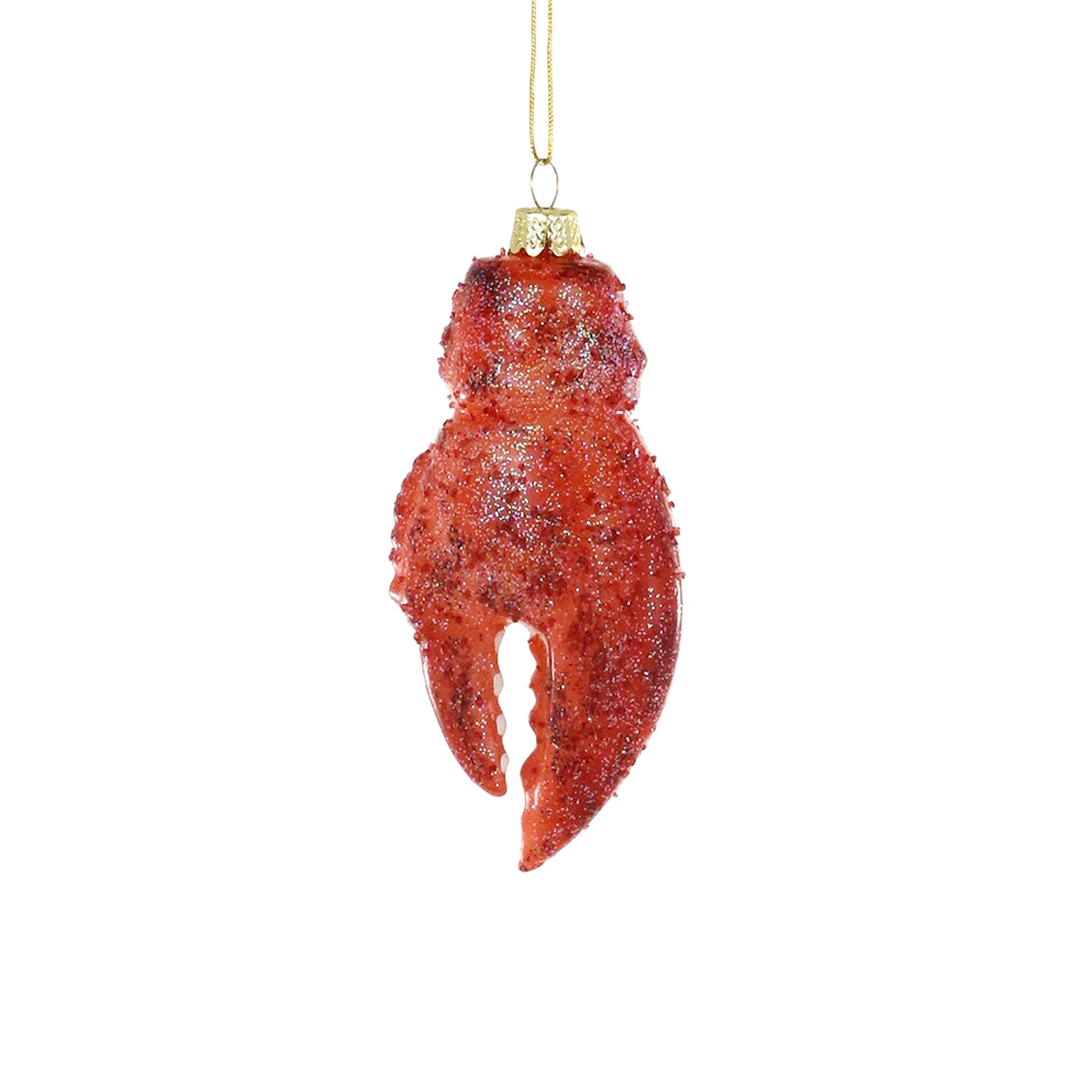 Lobster Claw Ornament 4" - bubblegum market