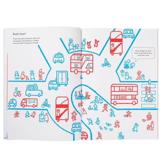 London Calls Sticker Book - bubblegum market