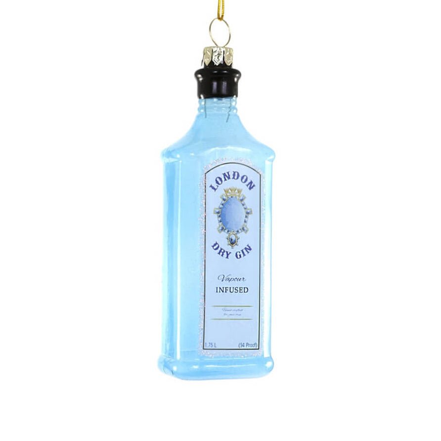 London Dry Gin Ornament 5" - bubblegum market