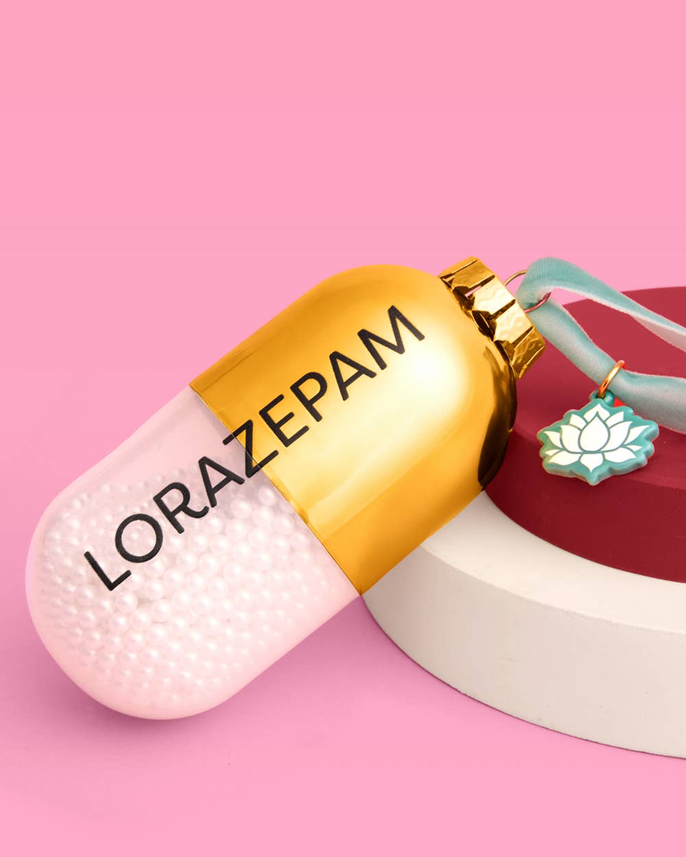 Lorazepam Ornament 4" - bubblegum market