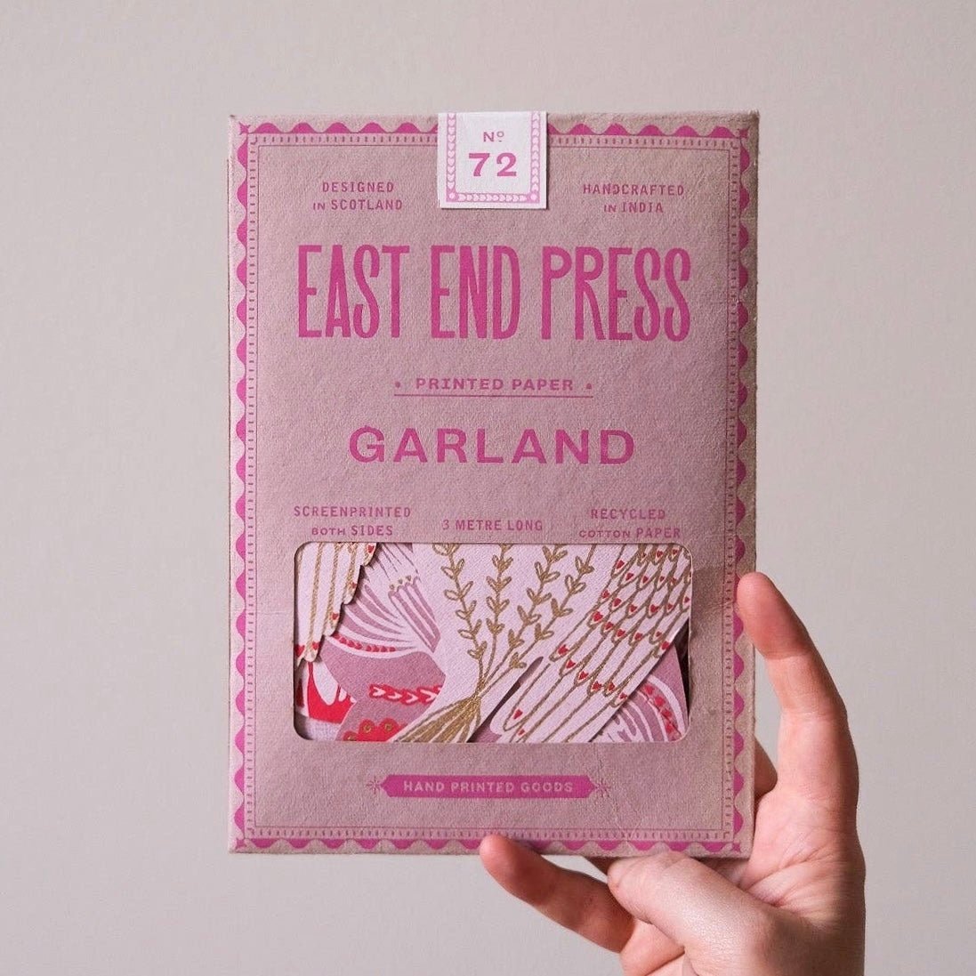 Love Birds Sewn Garland - bubblegum market