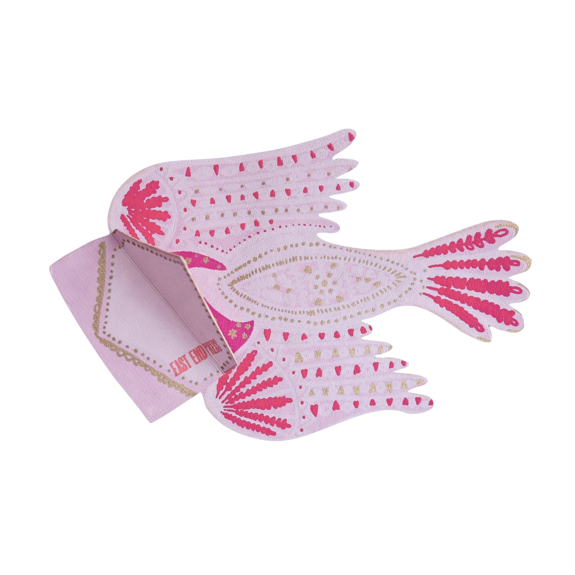 Love Letter Bird Greeting Card - bubblegum market