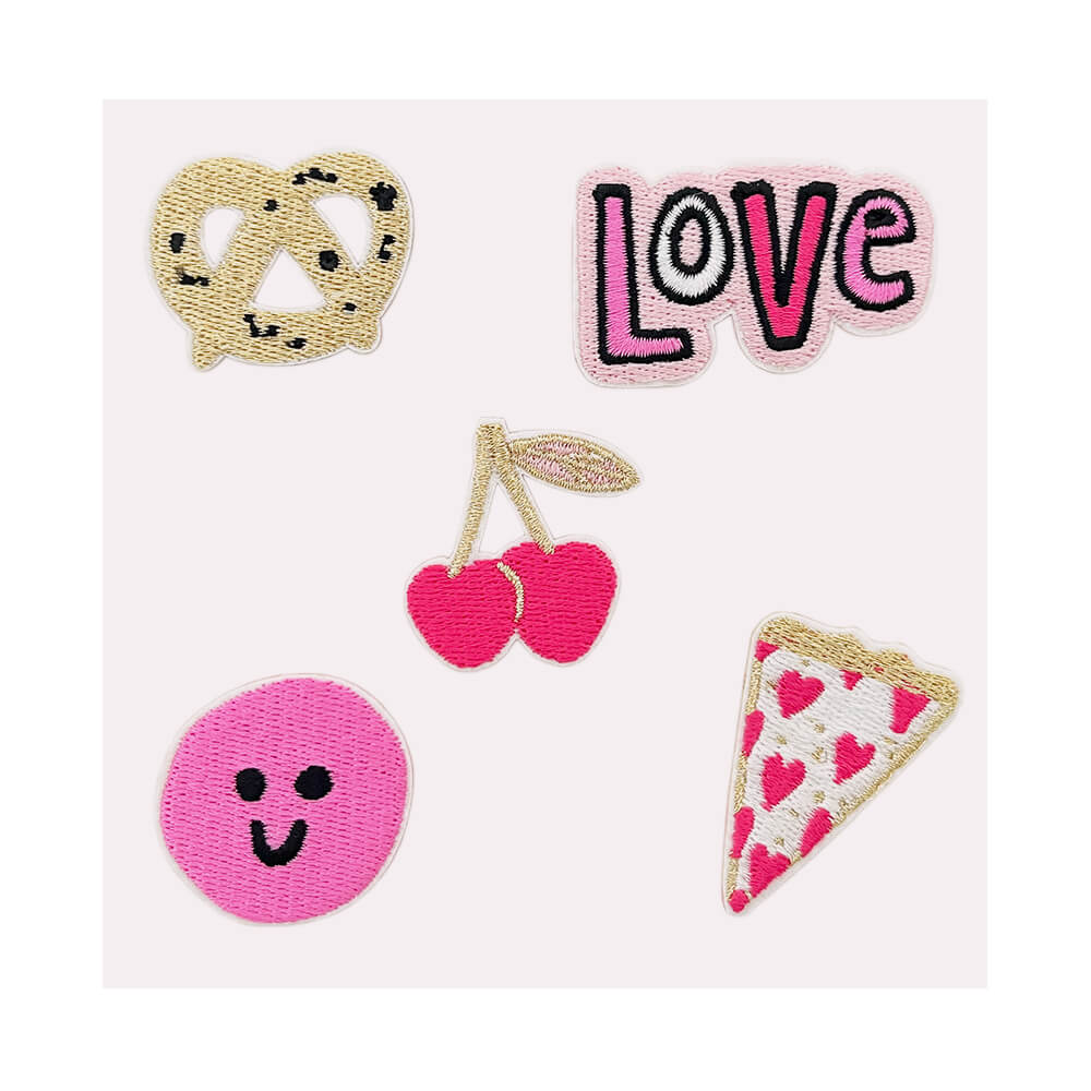 love-notes-valentines-day-embroidered-patches-love-cherries-pretzel-smily-face-pizza
