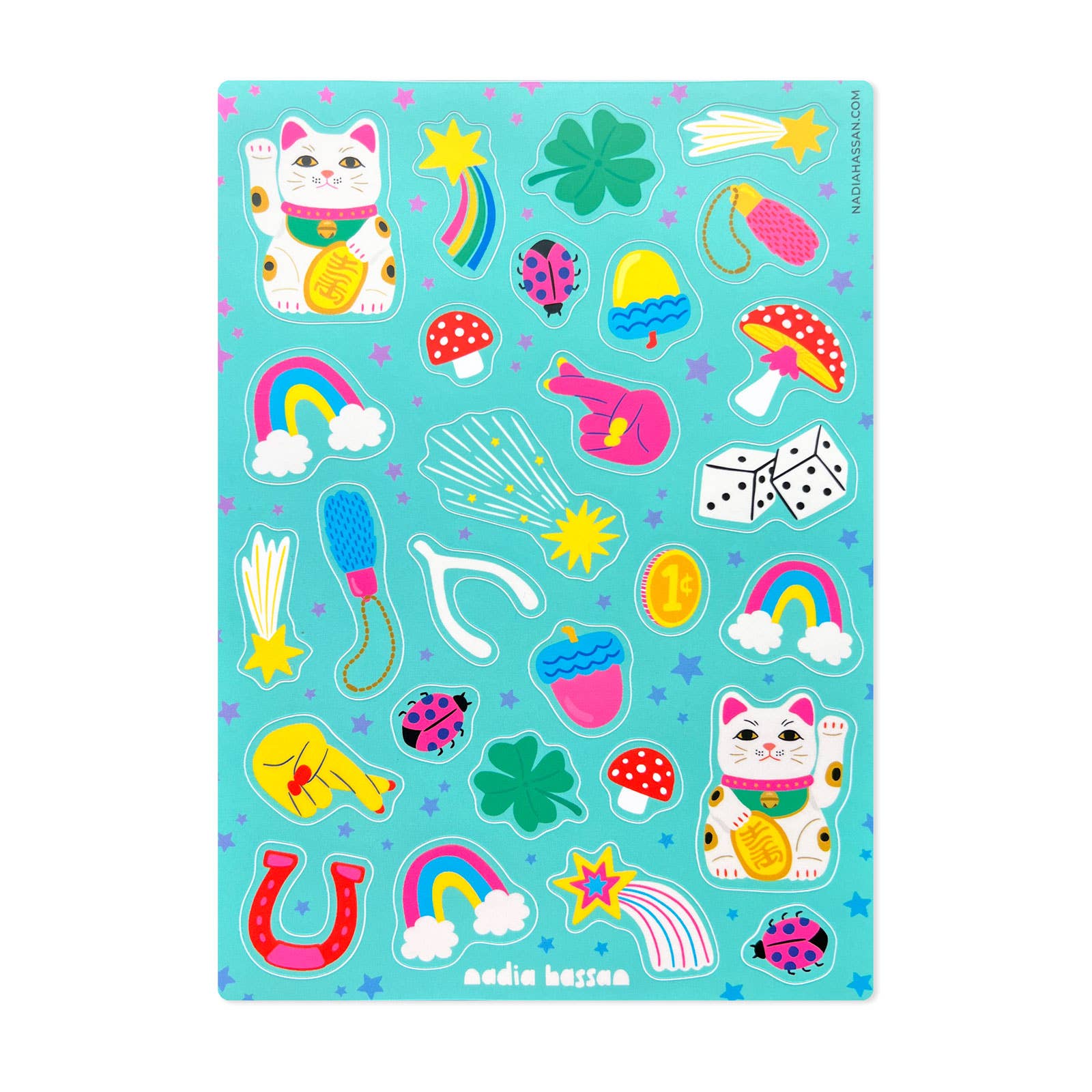 Lucky Charms Vinyl Sticker Sheet - bubblegum market