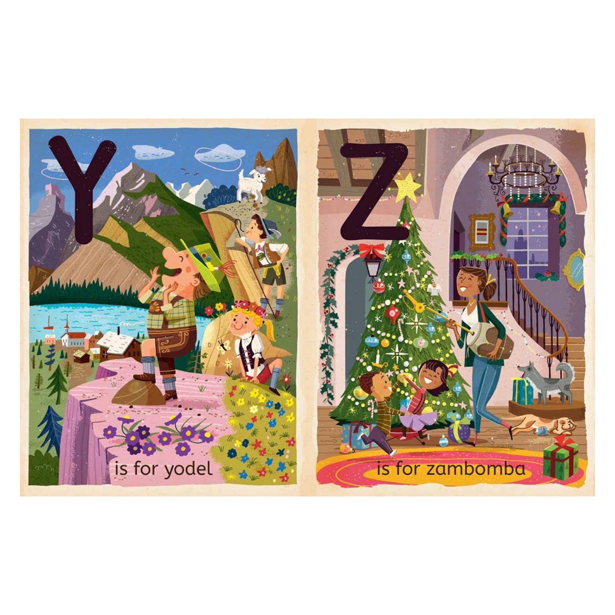 M is for Music: Alphabet Board Book - bubblegum market