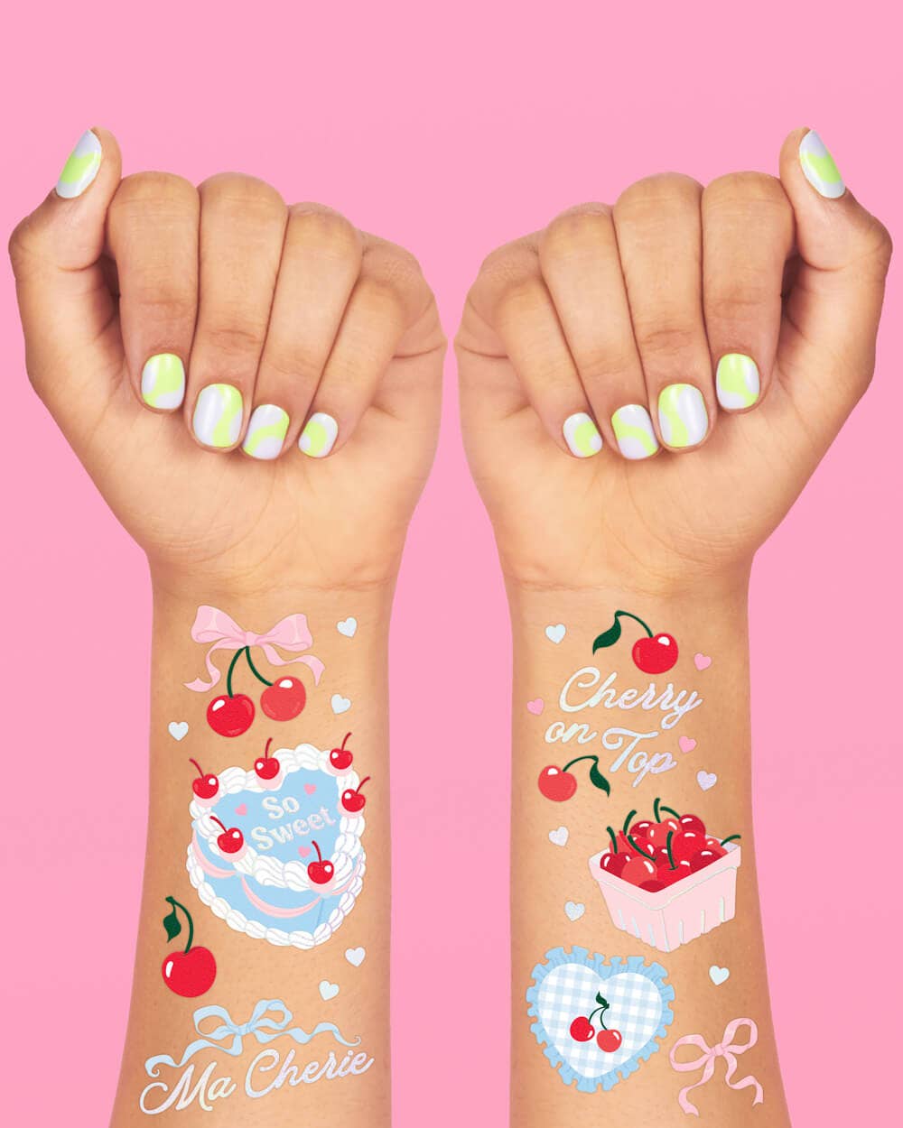 Ma Cherie Temporary Tattoos - bubblegum market