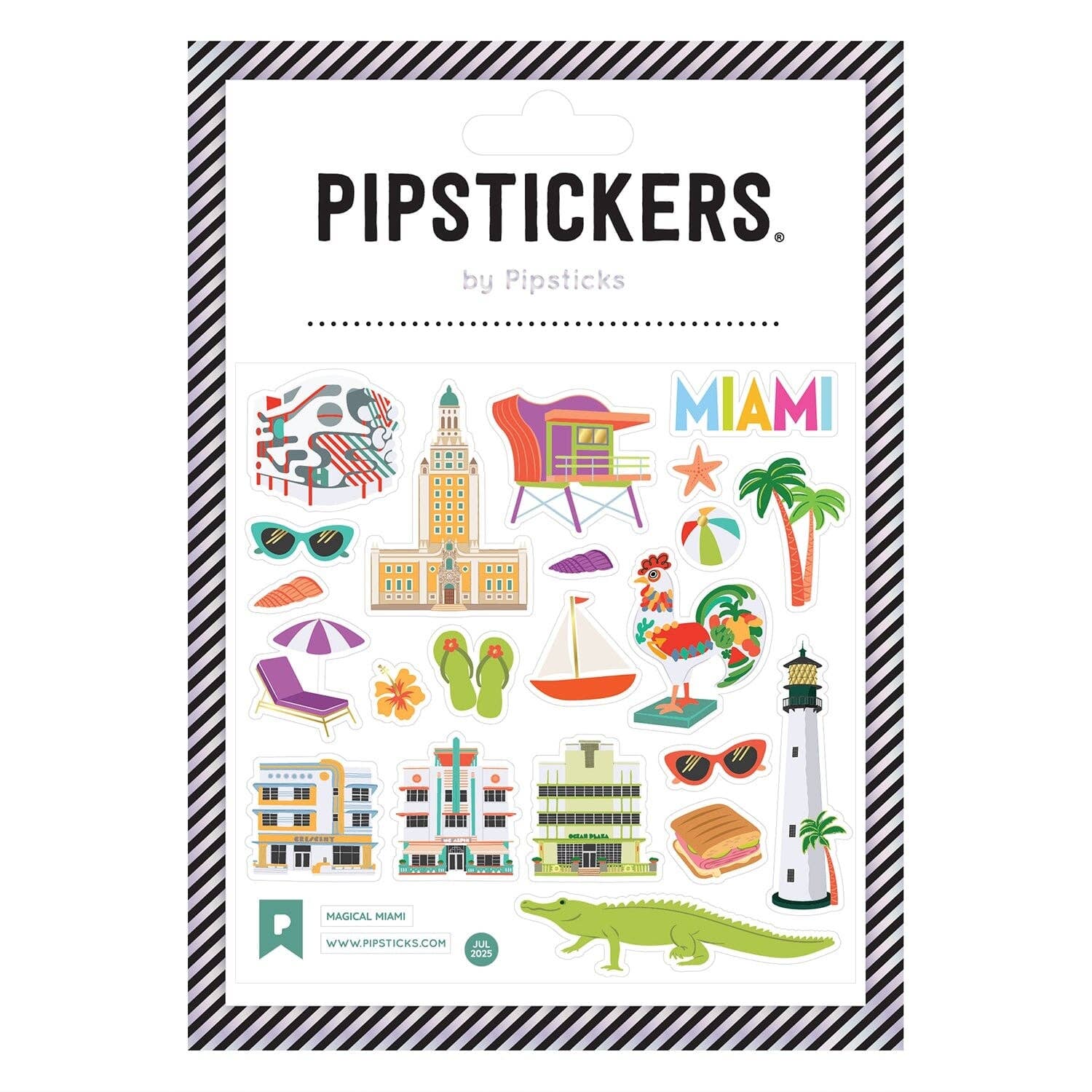 Magical Miami Stickers - bubblegum market