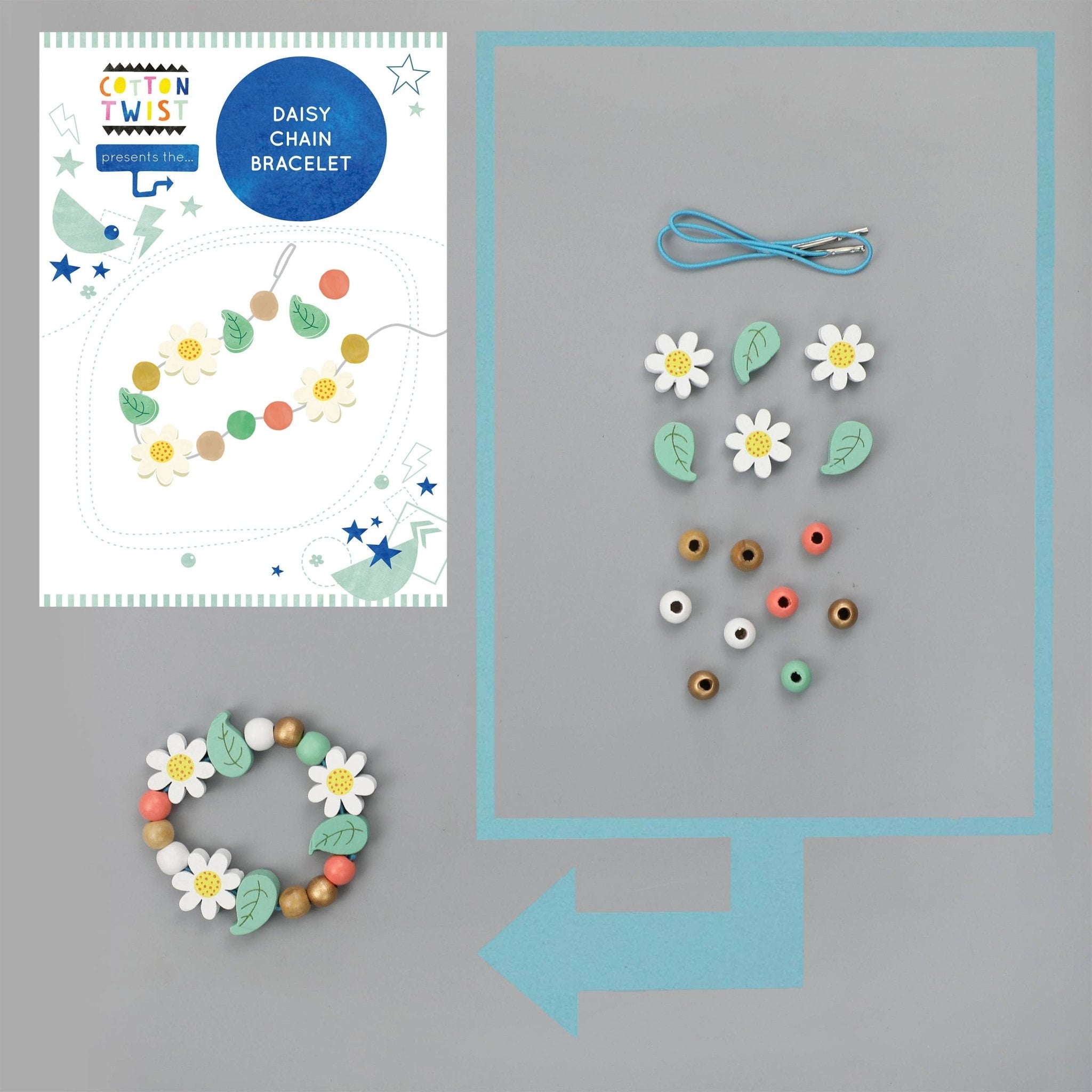 Make Your Own Daisy Chain Bracelet - bubblegum market
