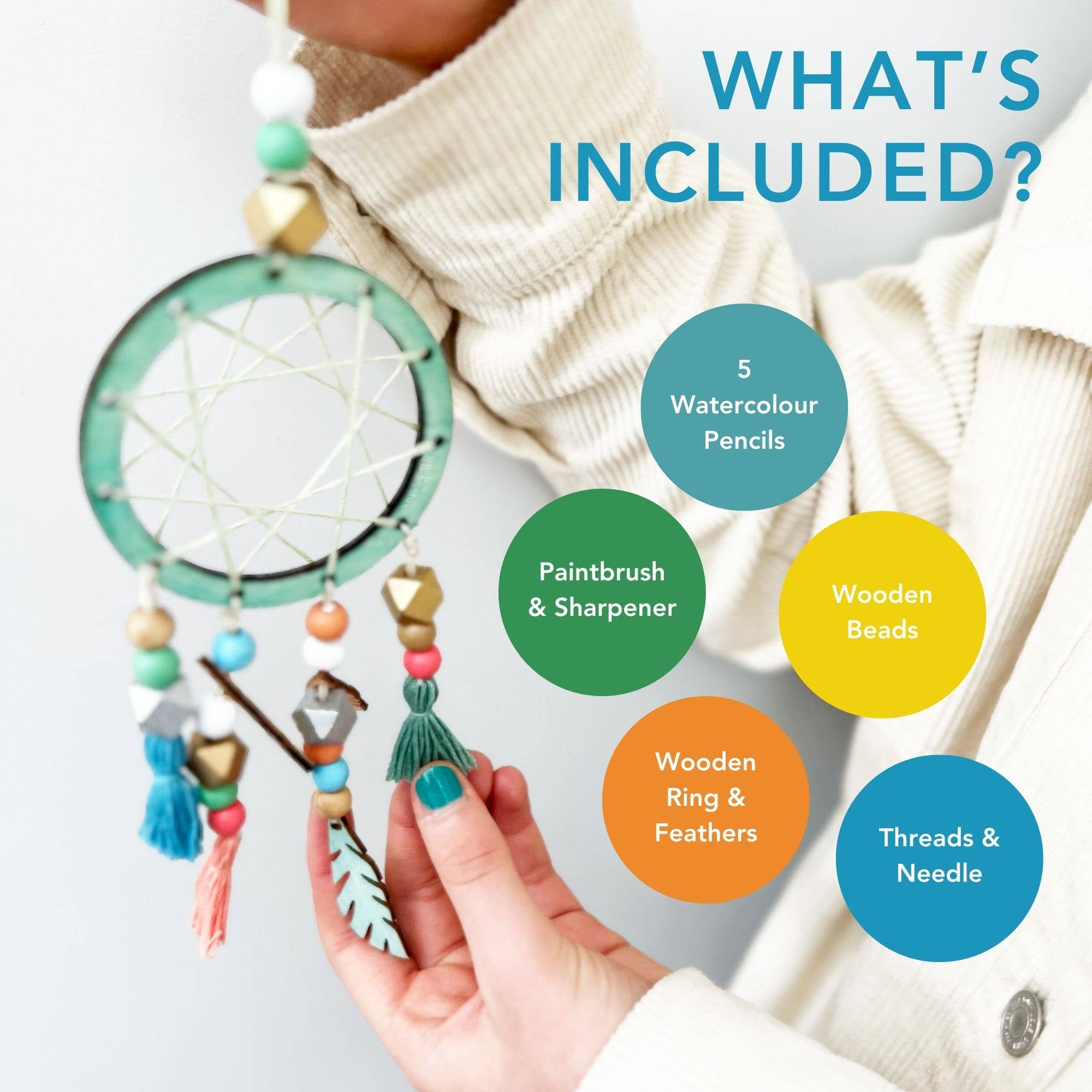 Make Your Own Dreamcatcher Craft Kit - bubblegum market