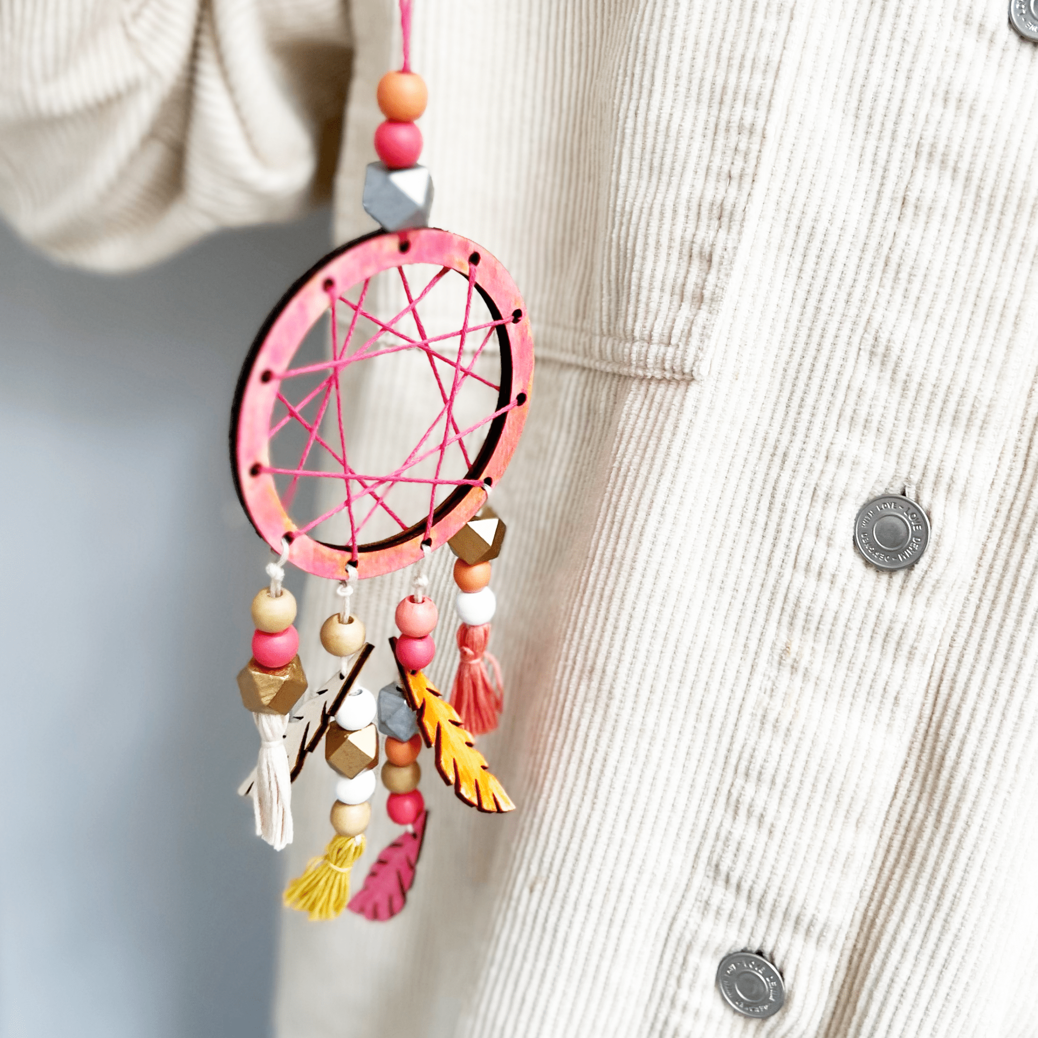 Make Your Own Dreamcatcher Craft Kit - bubblegum market
