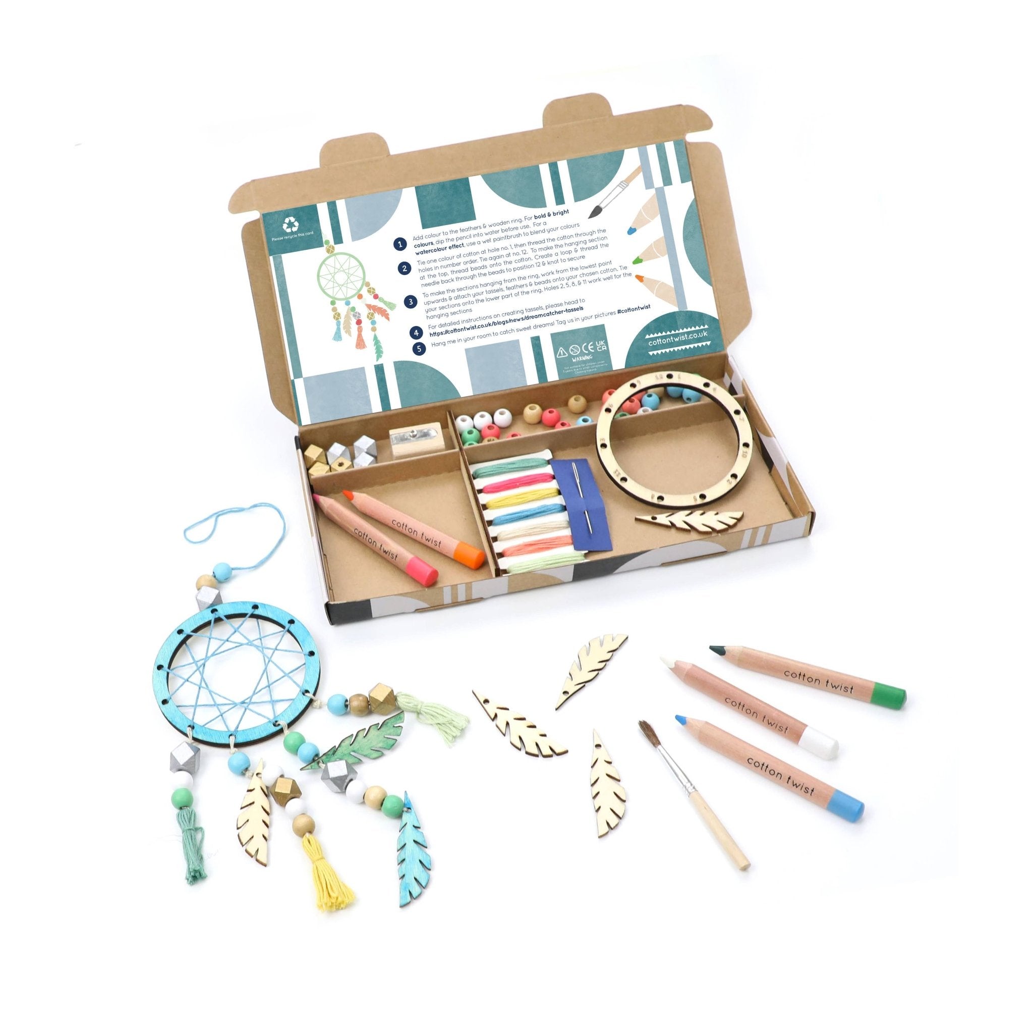 Make Your Own Dreamcatcher Craft Kit - bubblegum market