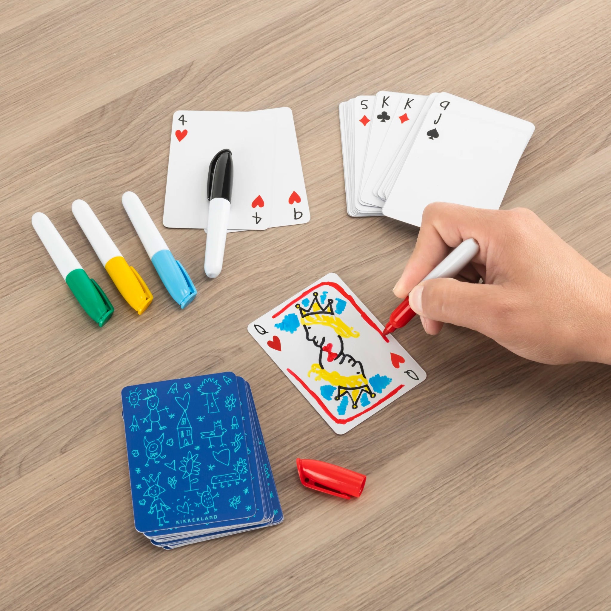 Make Your Own Playing Cards Kit - bubblegum market