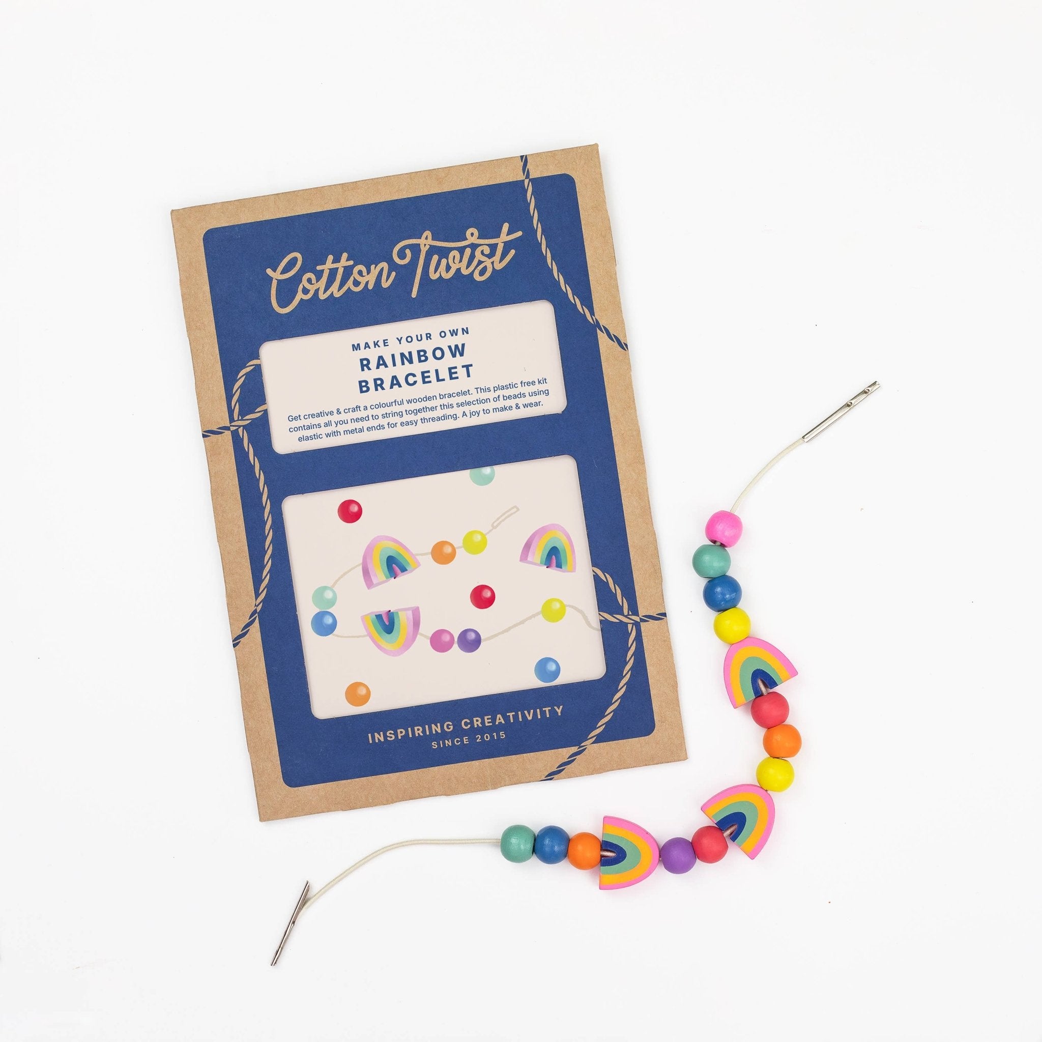 Make Your Own Rainbow Bracelet - bubblegum market