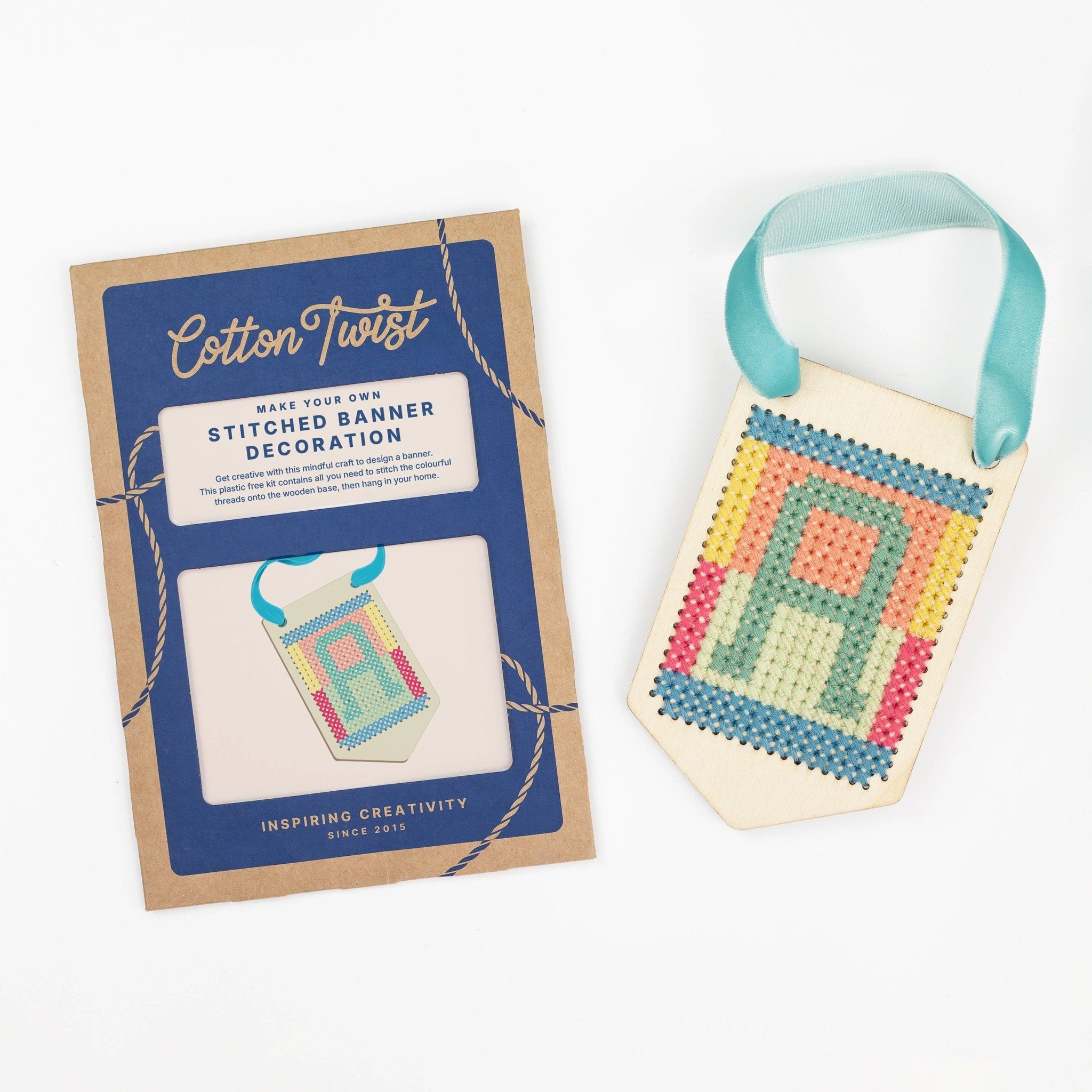 Make Your Own Stitched Banner Kit - bubblegum market