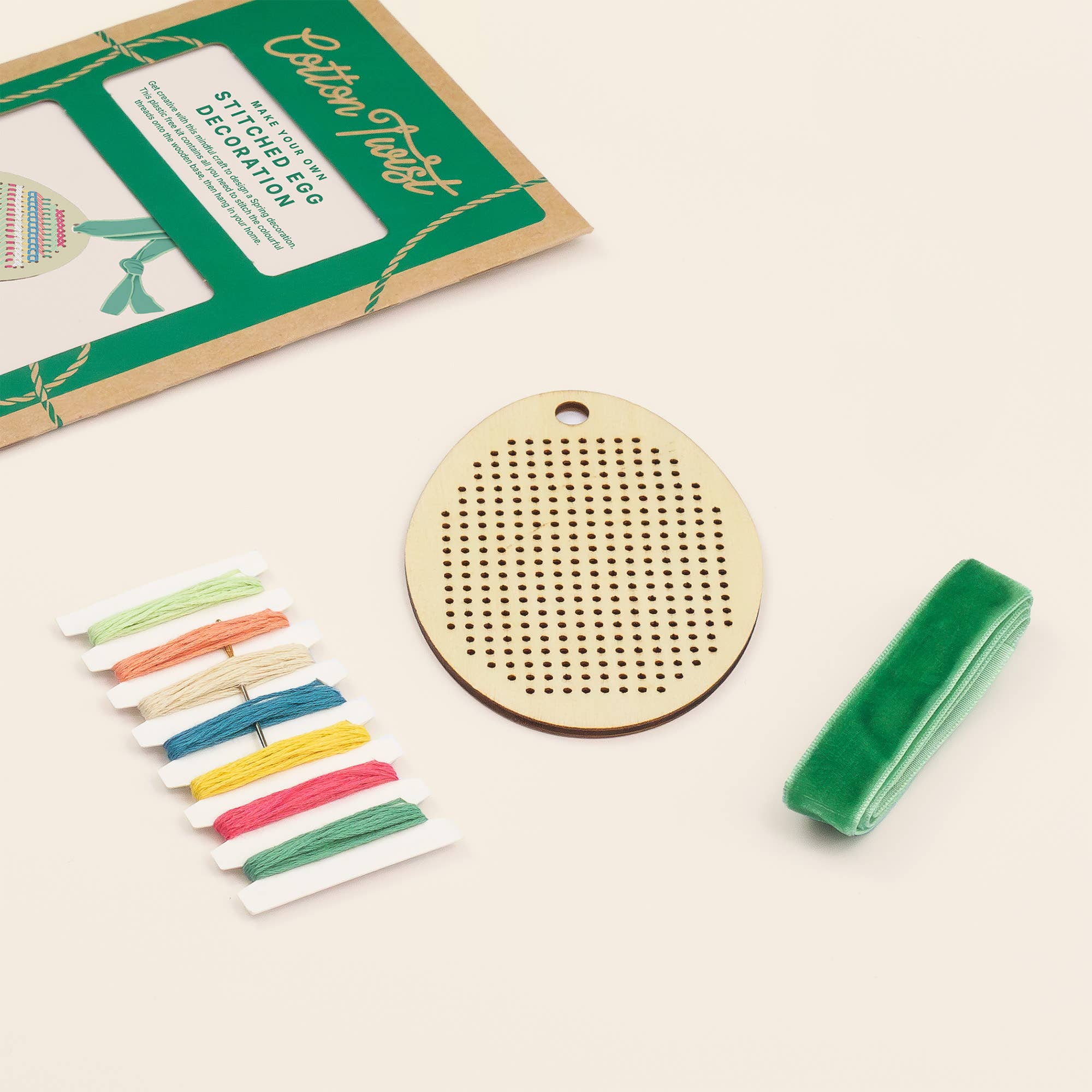 Make Your Own Stitched Egg Decoration Kit - bubblegum market