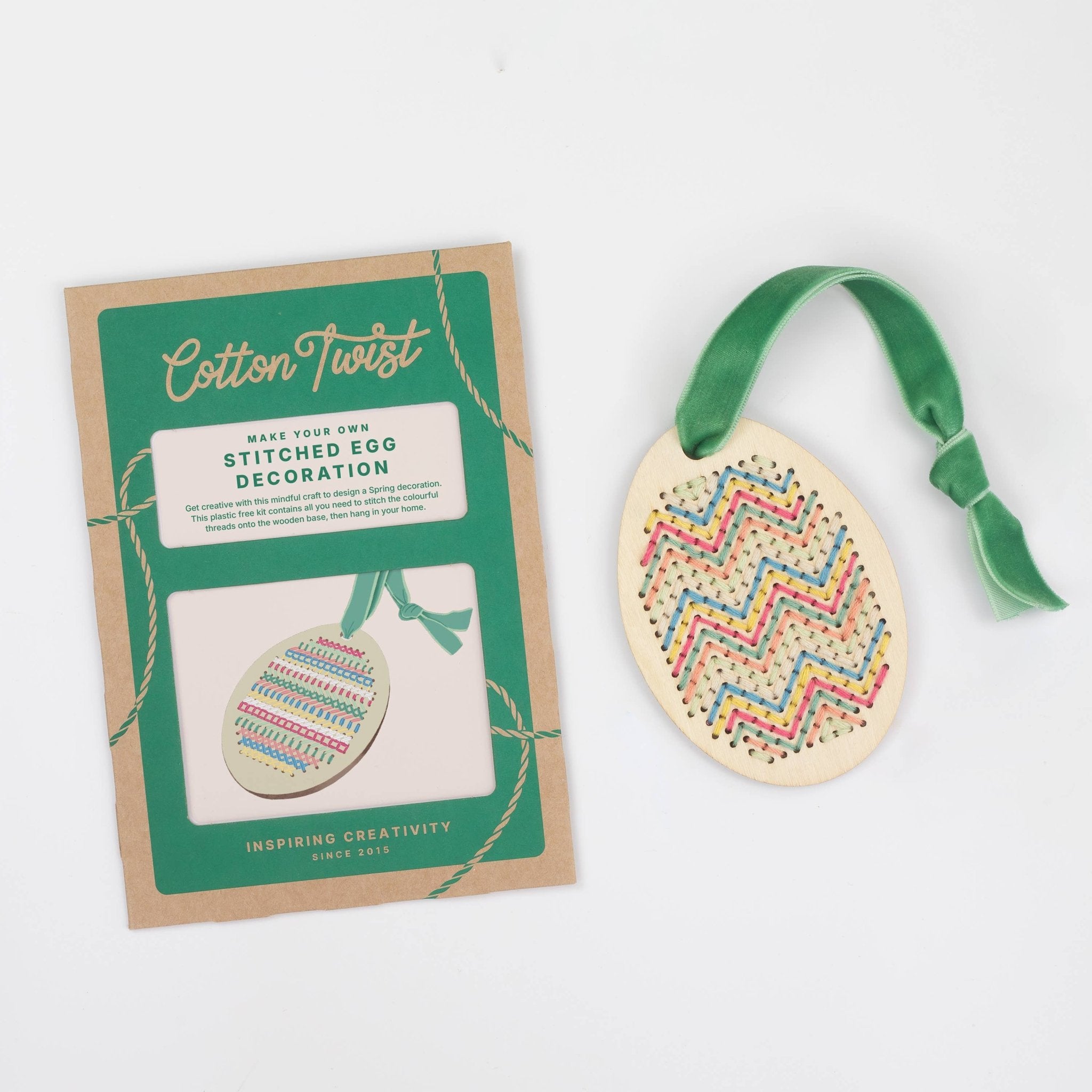 Make Your Own Stitched Egg Decoration Kit - bubblegum market