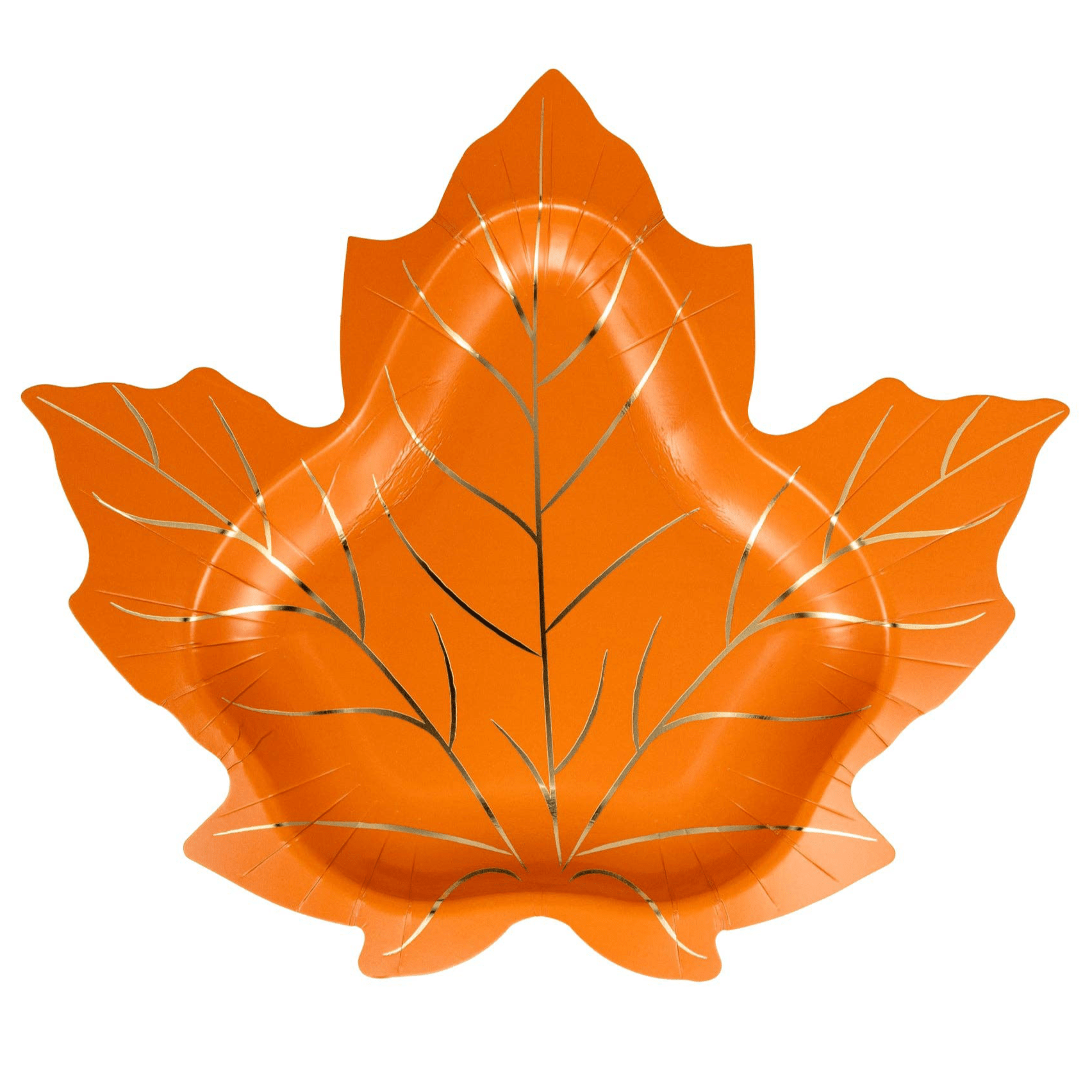 Maple Leaf Shaped Paper Plates 10.5" - bubblegum market