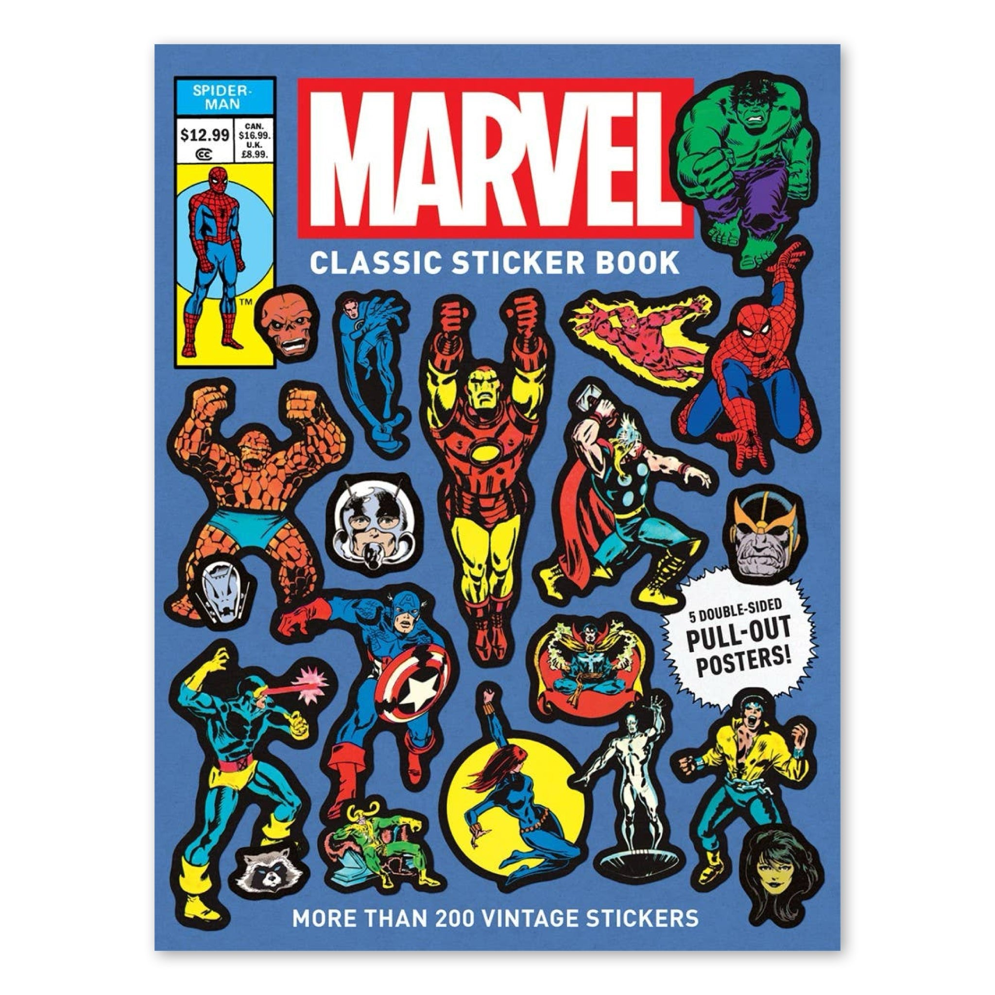 Marvel Classic Sticker Book - bubblegum market