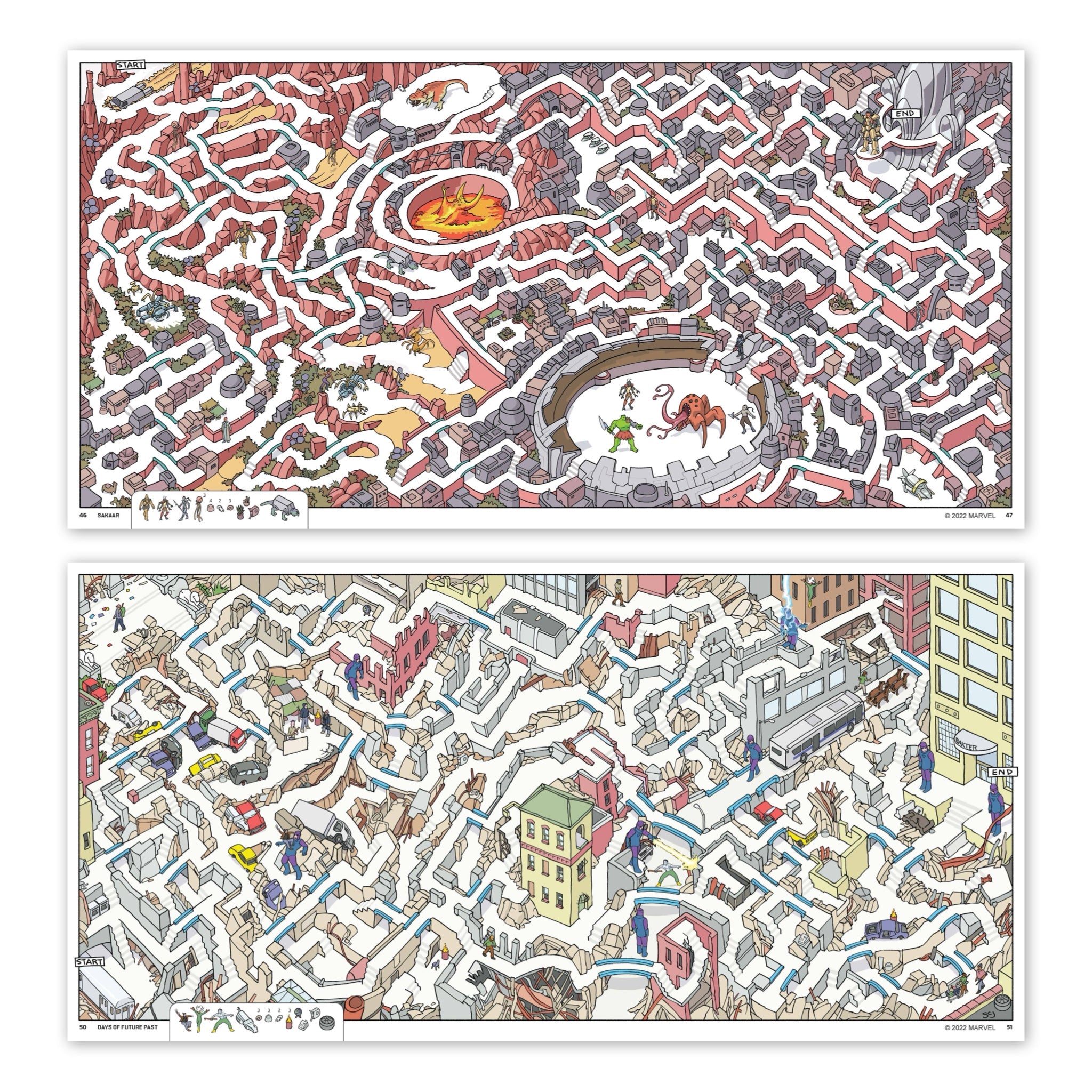 Marvel Mazes - bubblegum market