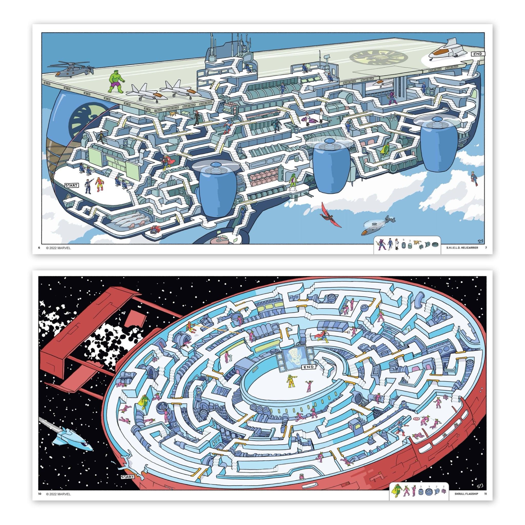 Marvel Mazes - bubblegum market