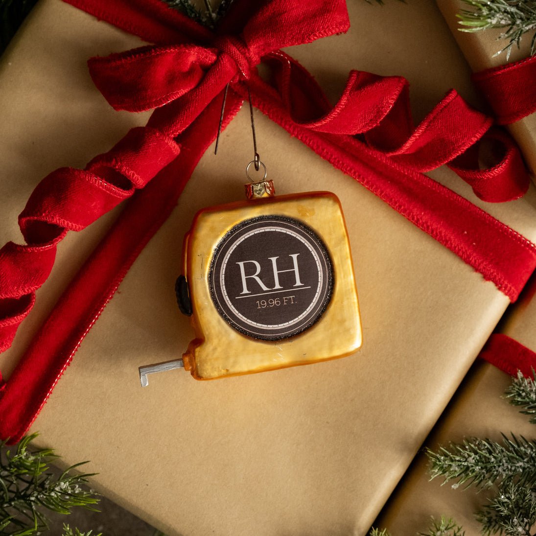 Measuring Tape Ornament 4" - bubblegum market