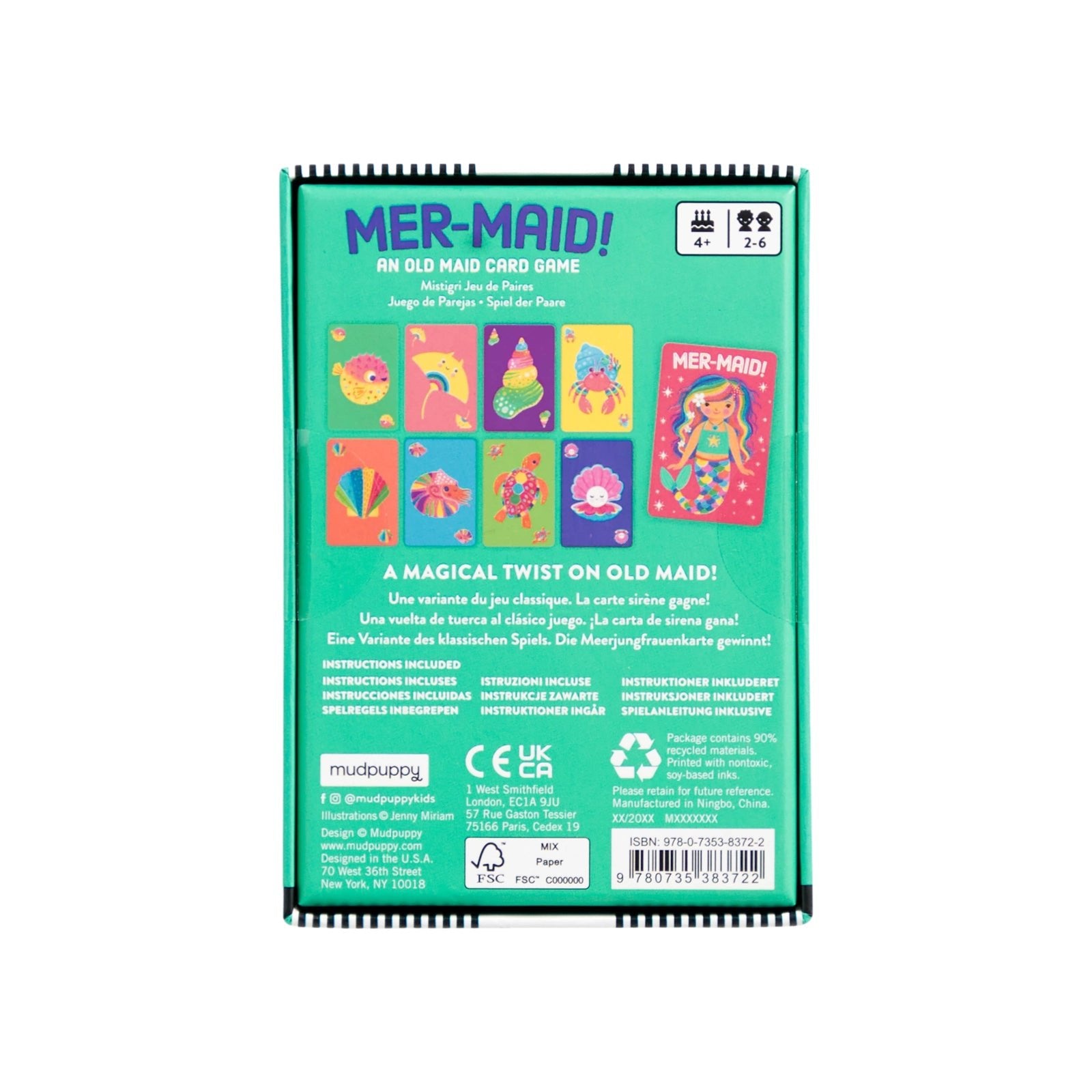 MER - MAID! Card Game - bubblegum market