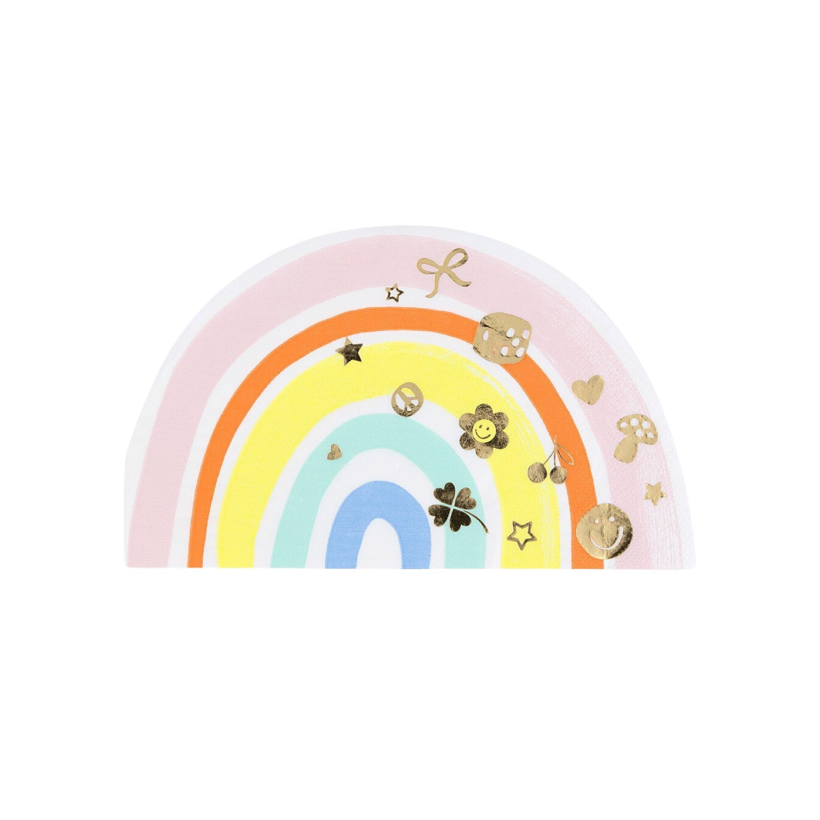 Meri Meri Charm Party Rainbow Napkins - bubblegum market