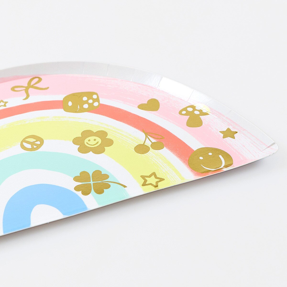 Meri Meri Charm Party Rainbow Plates 10" - bubblegum market
