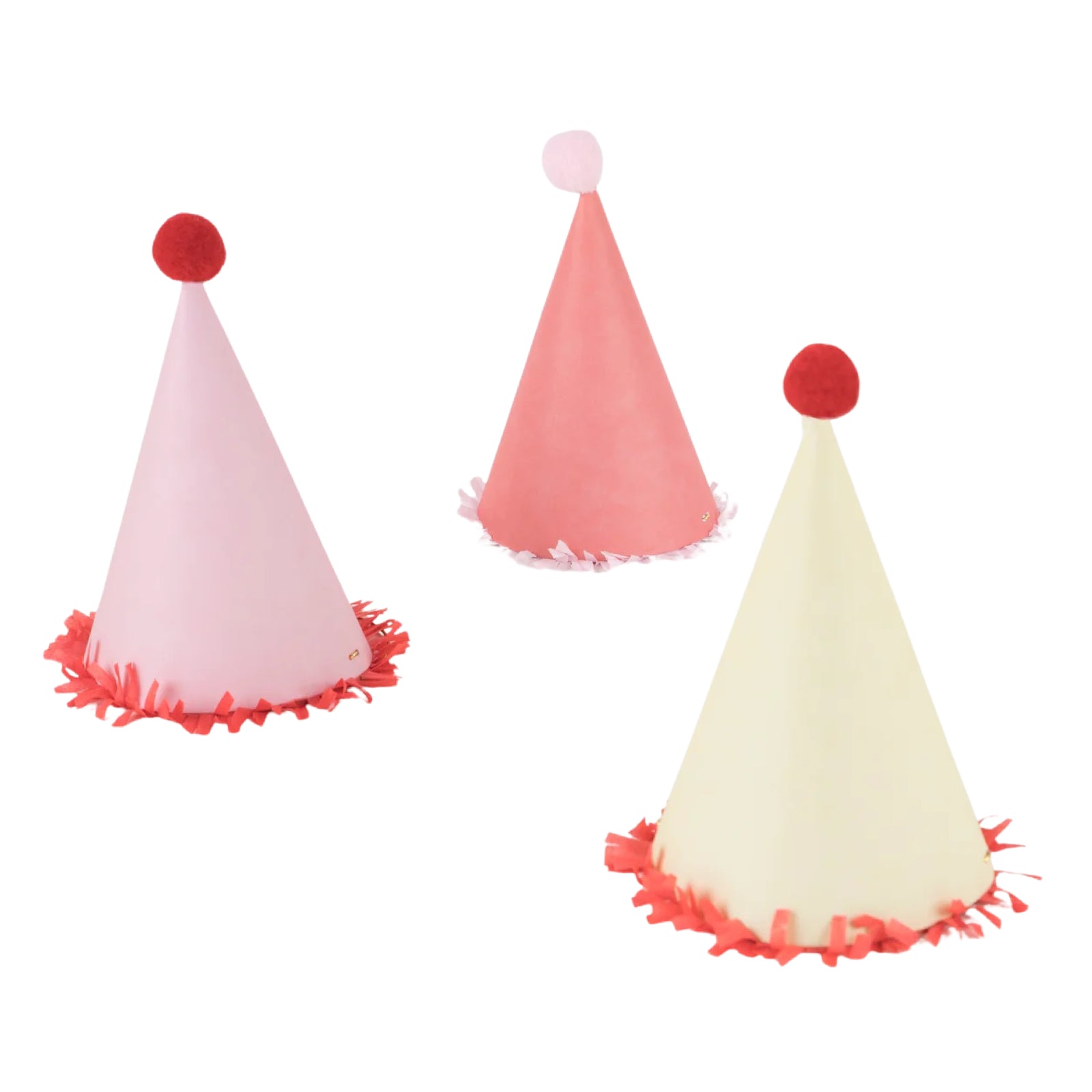Meri Meri Large Party Hats - bubblegum market
