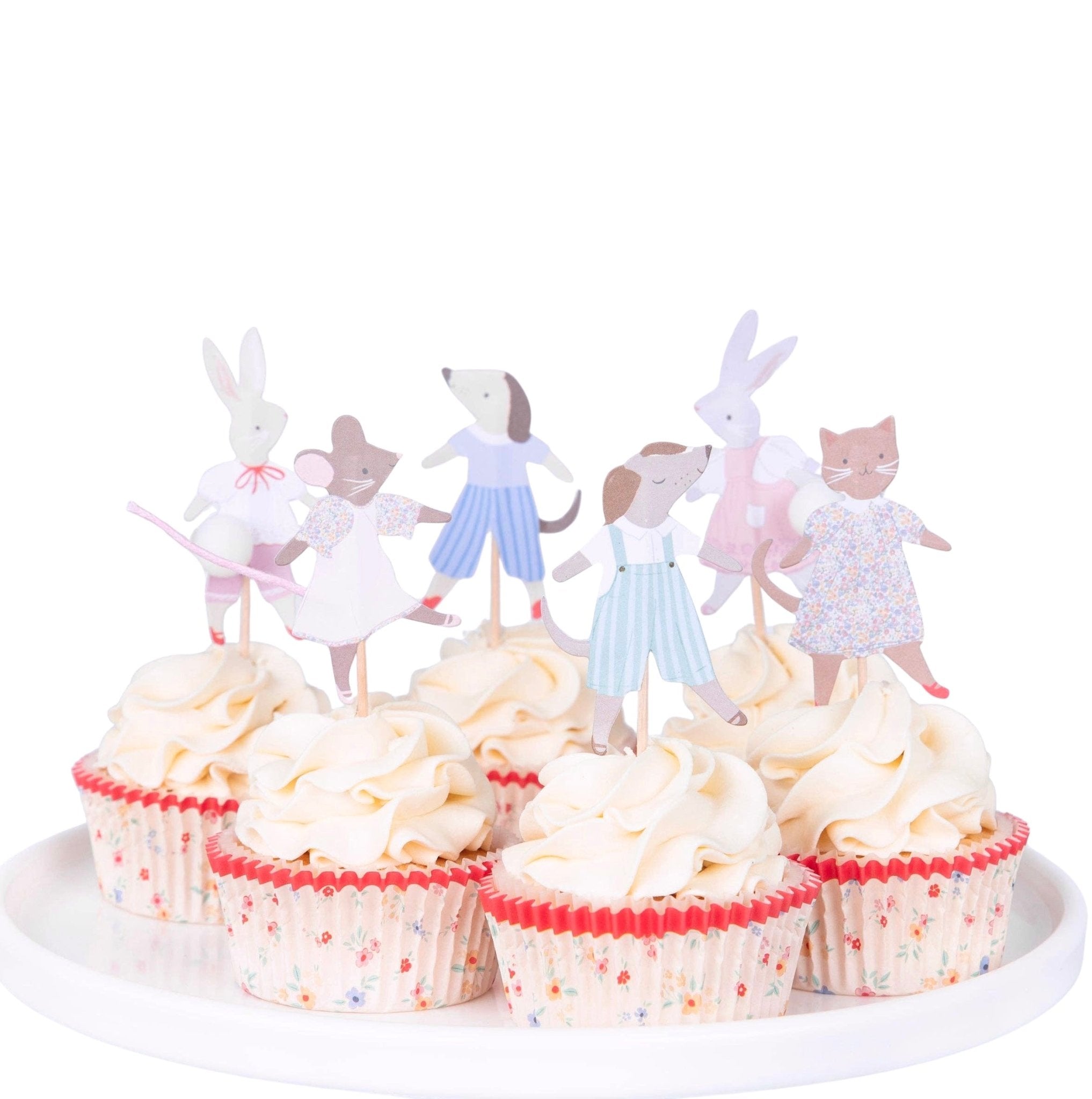Meri Meri Party Animal Friends Cupcake Kit - bubblegum market