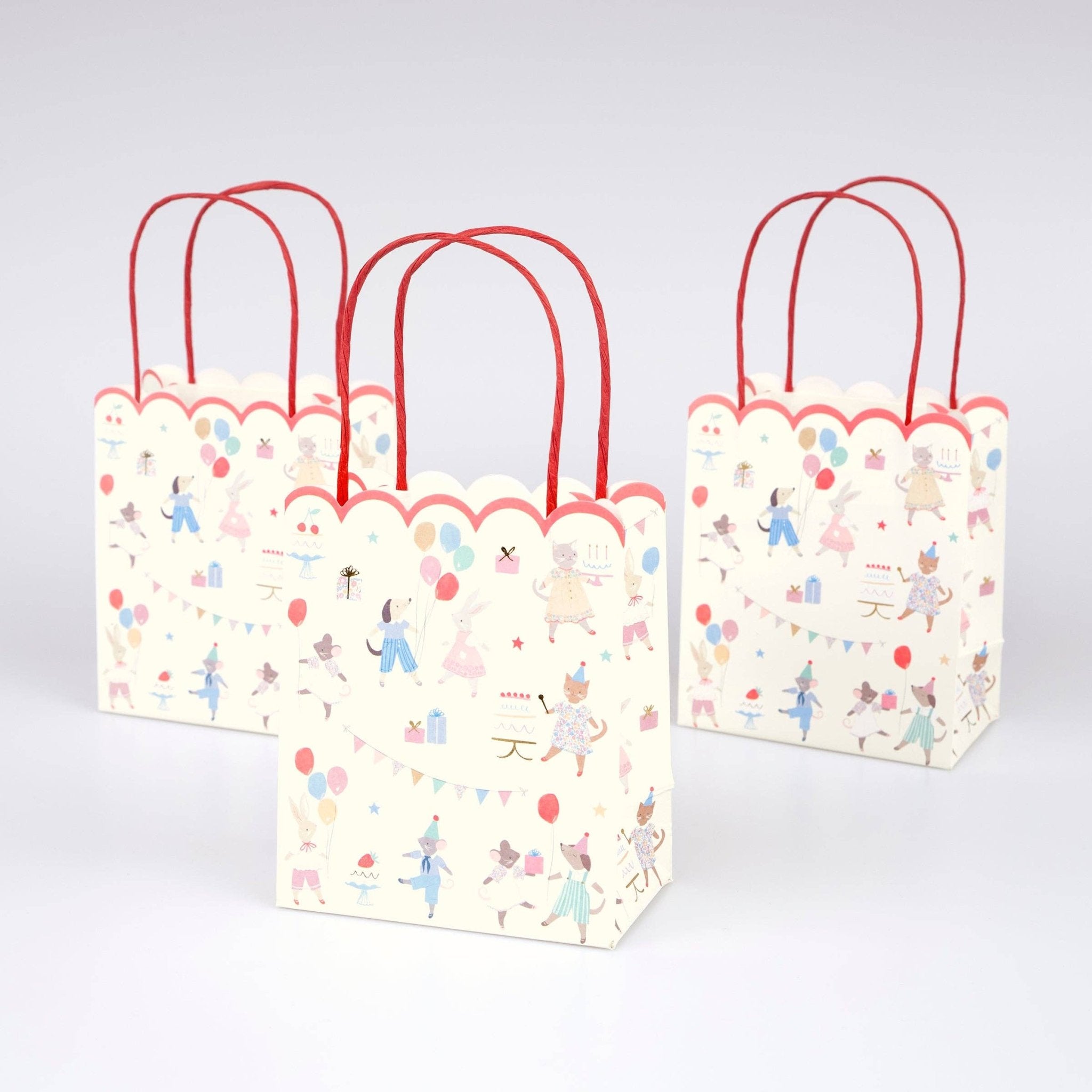 Meri Meri Party Animal Friends Party Bags - bubblegum market