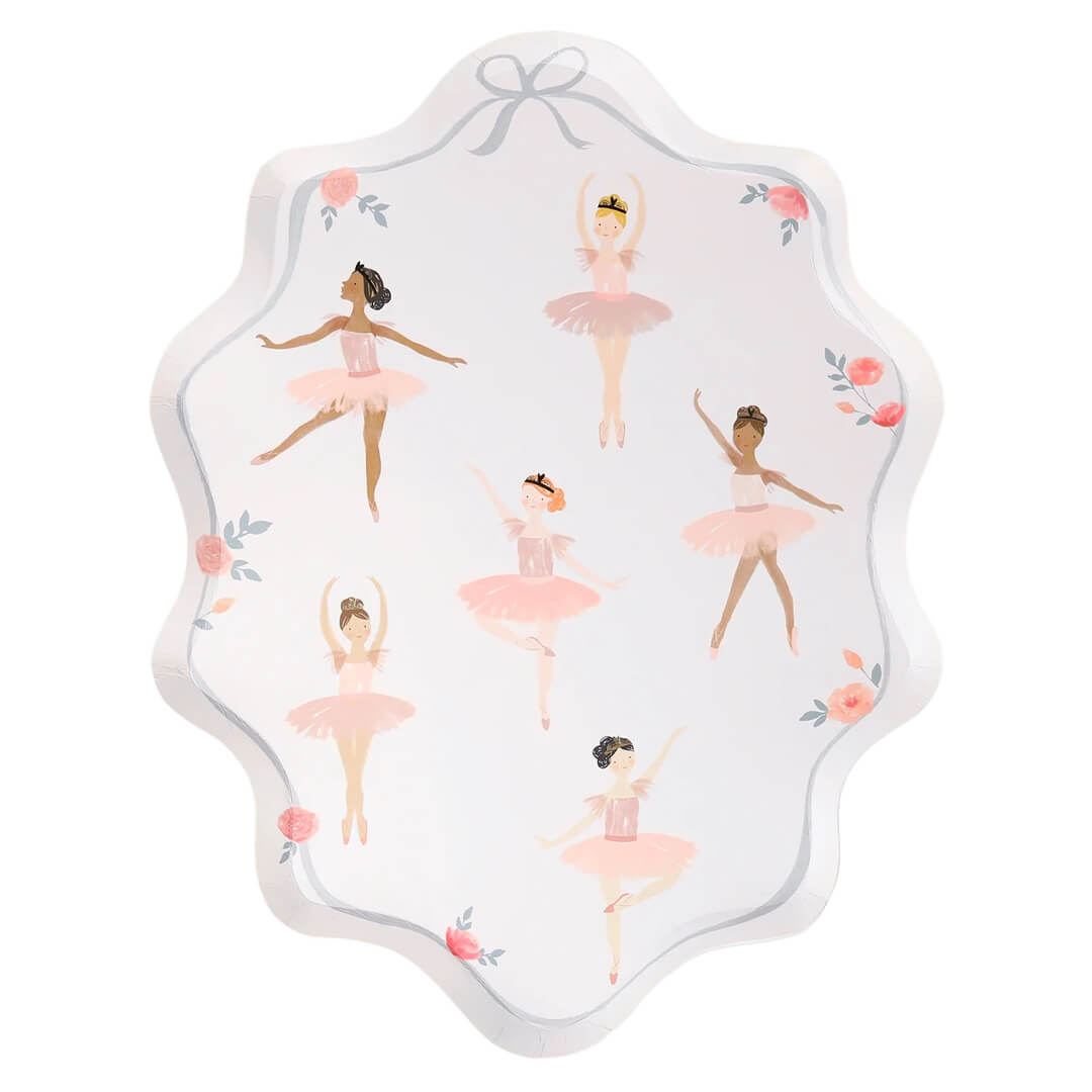 Meri Meri Party Ballerina Plates 9.75" - bubblegum market