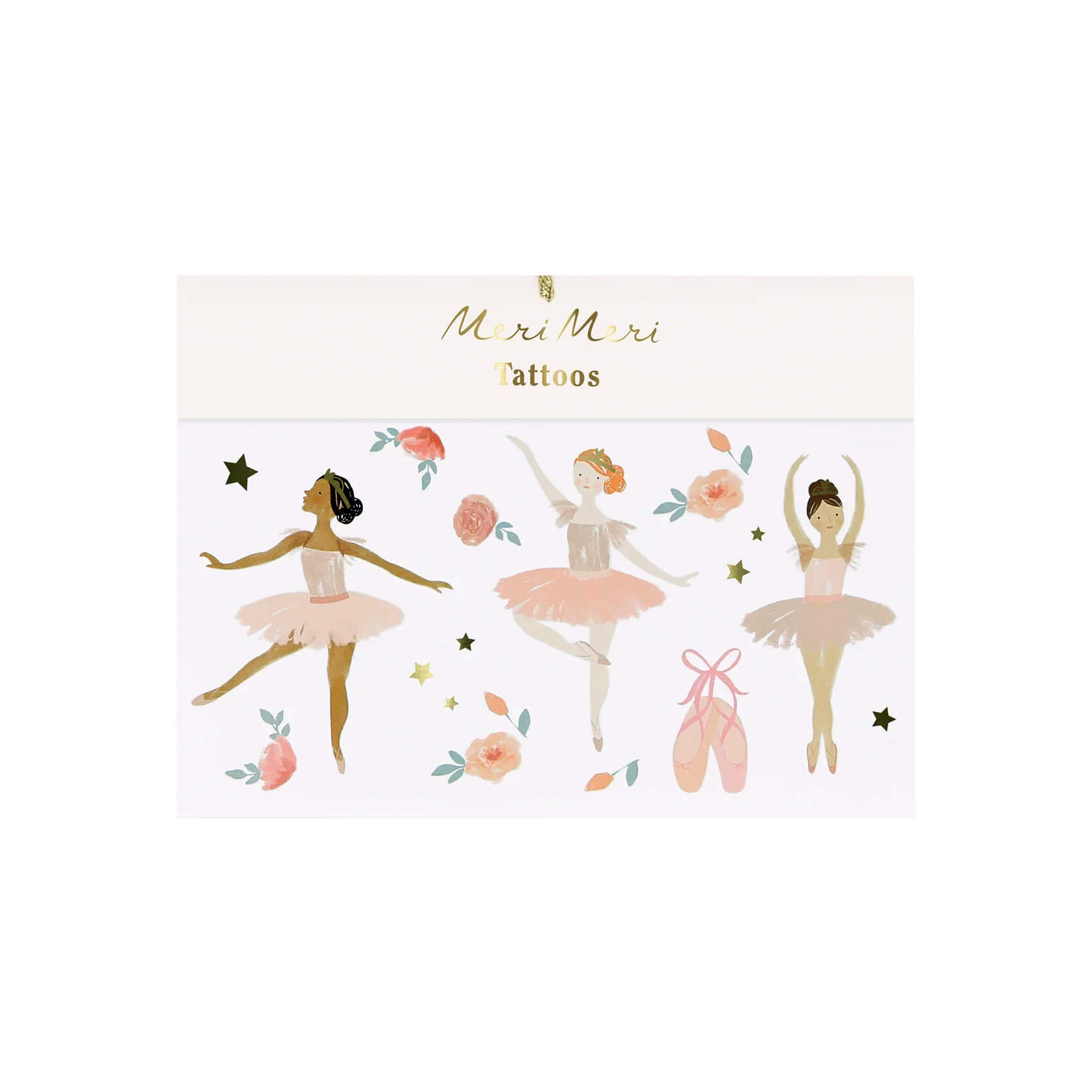 Meri Meri Party Ballet Tattoos - bubblegum market