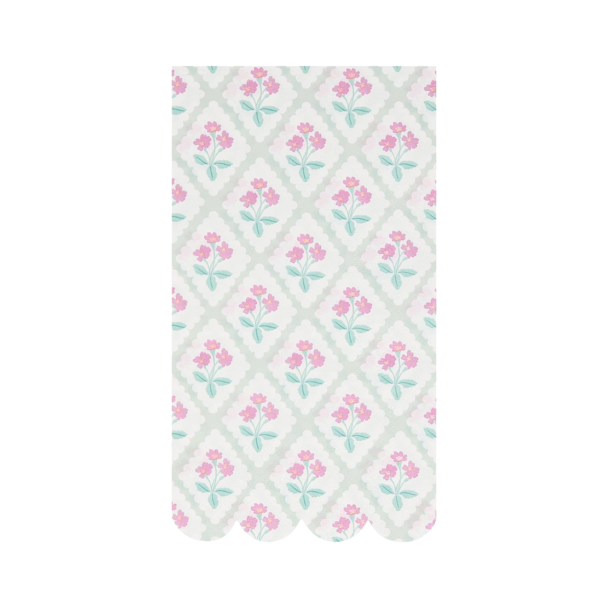 Meri Meri Party Bloomsbury Floral Pattern Guest Towels - bubblegum market