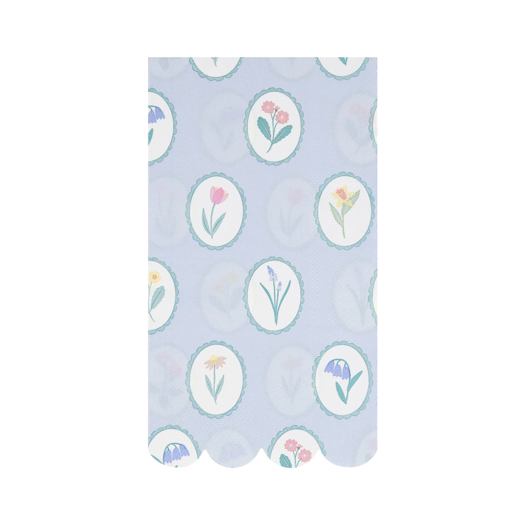 Meri Meri Party Bloomsbury Floral Pattern Guest Towels - bubblegum market
