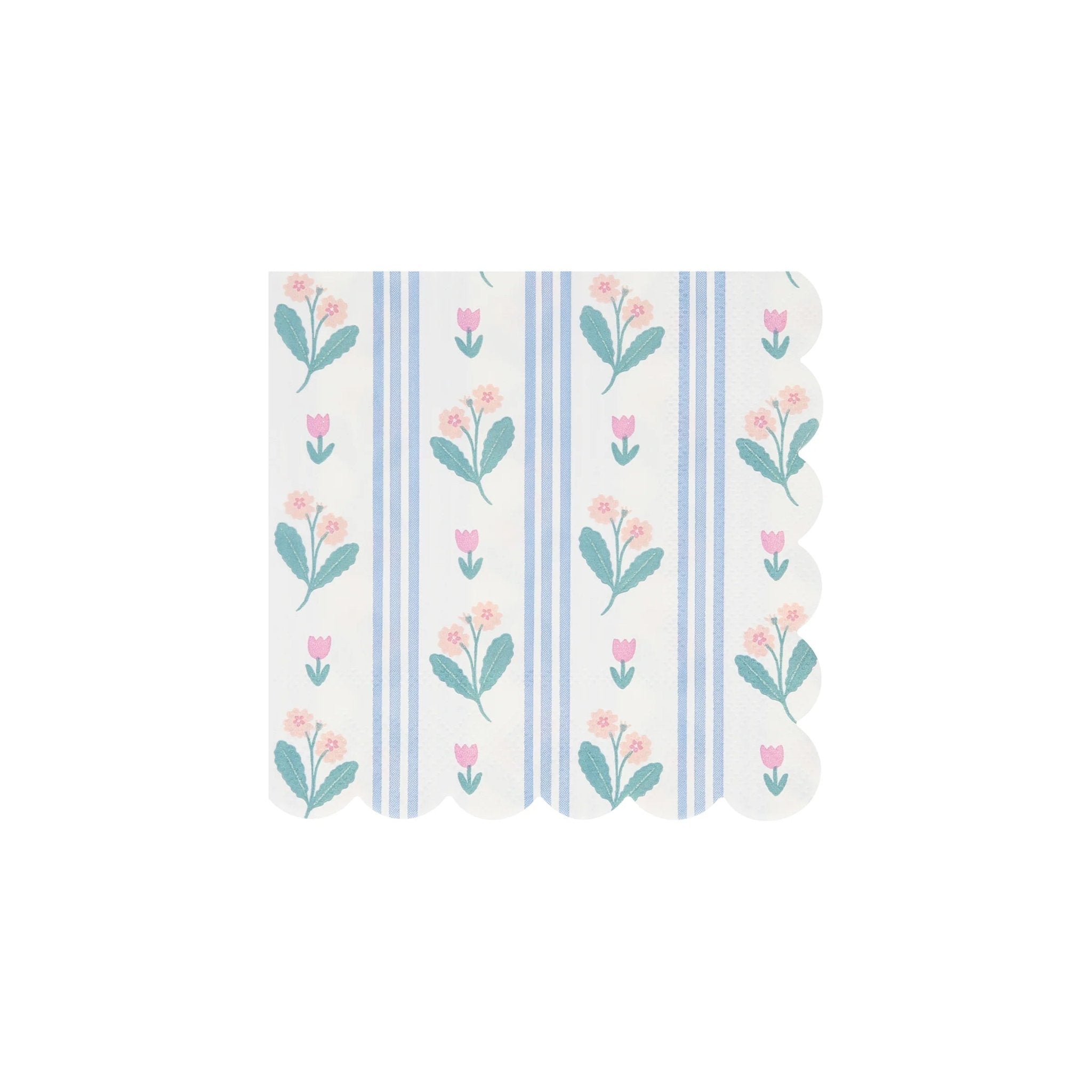 Meri Meri Party Bloomsbury Floral Pattern Small Napkins - bubblegum market