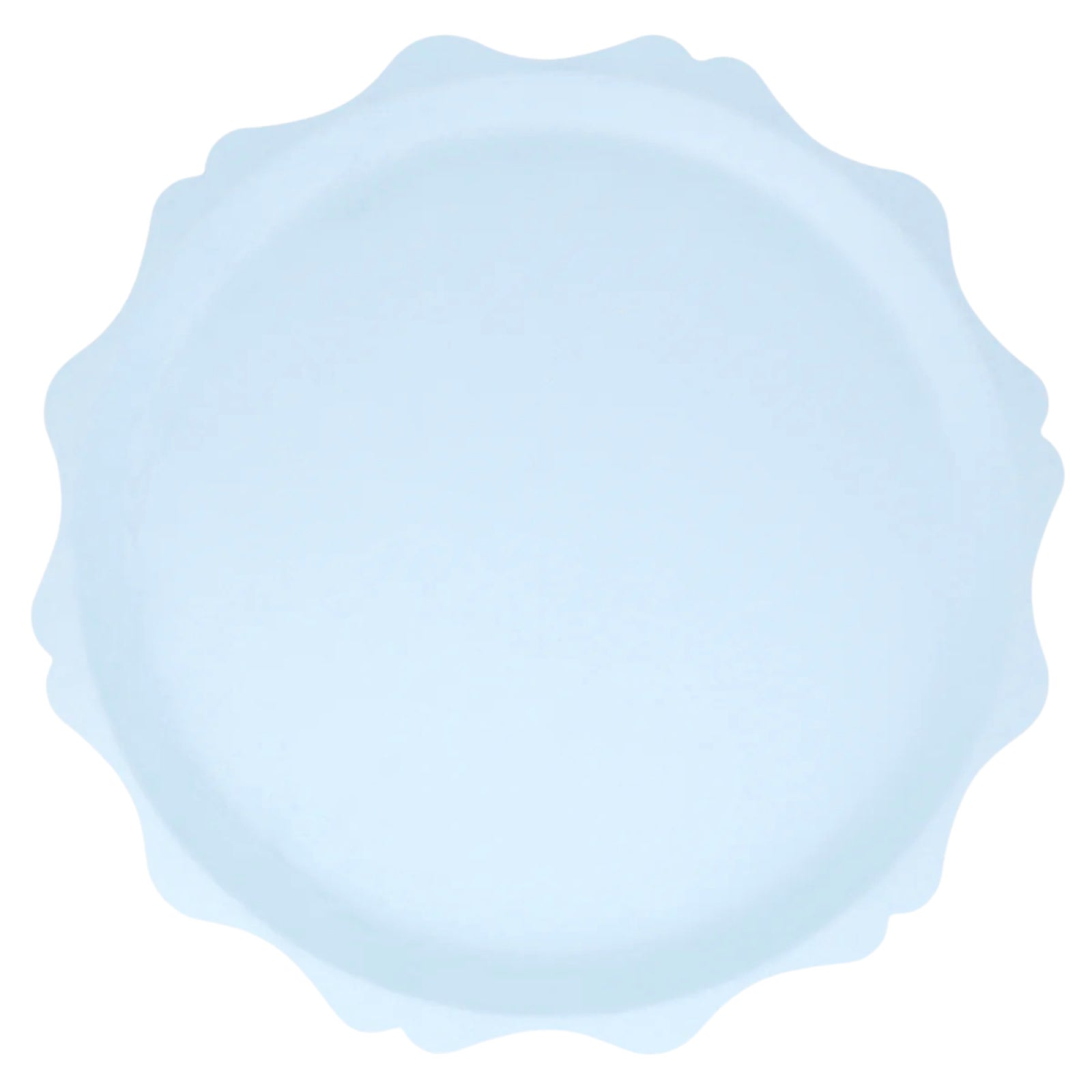 Meri Meri Party Blue Decorative Edge Compostable Dinner Plates 11.25" - bubblegum market