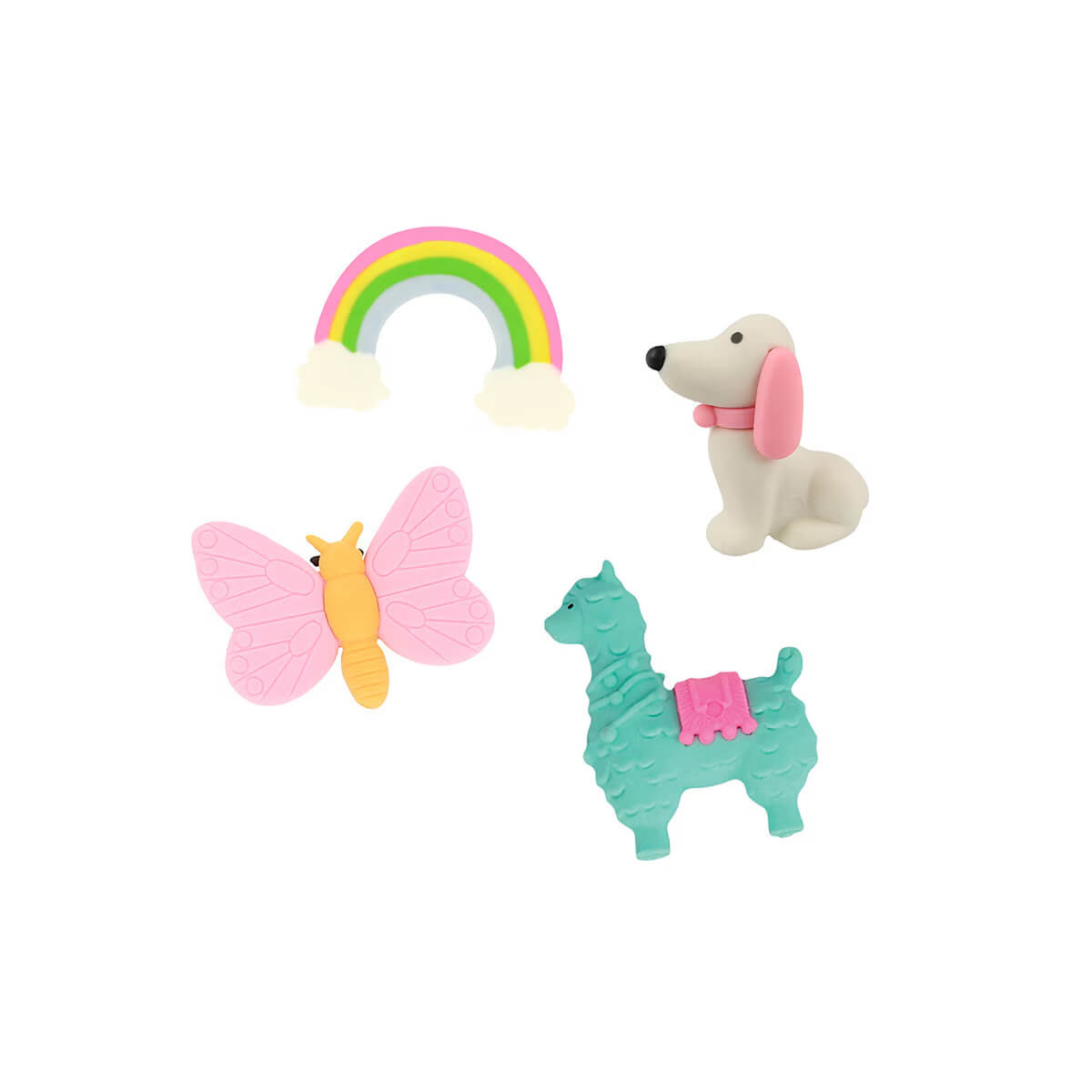 Meri Meri Party Boom Box Valentine Cards & Erasers Set (12ct) - bubblegum market