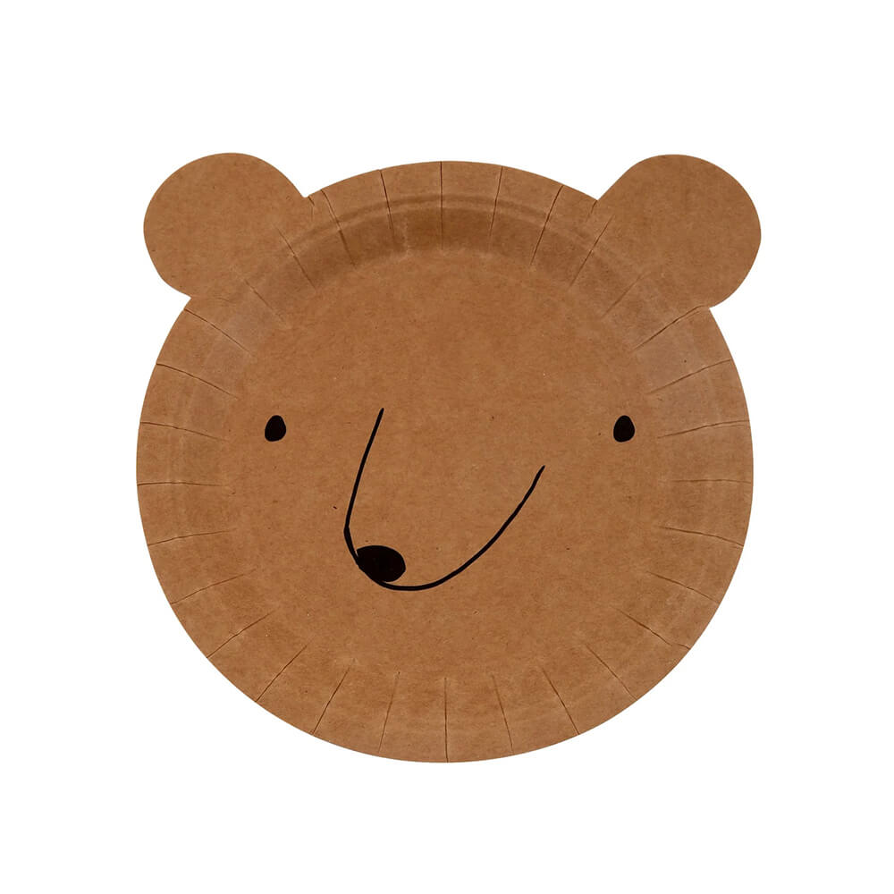 meri-meri-party-brown-bear-small-plates-adventure-party-birthday