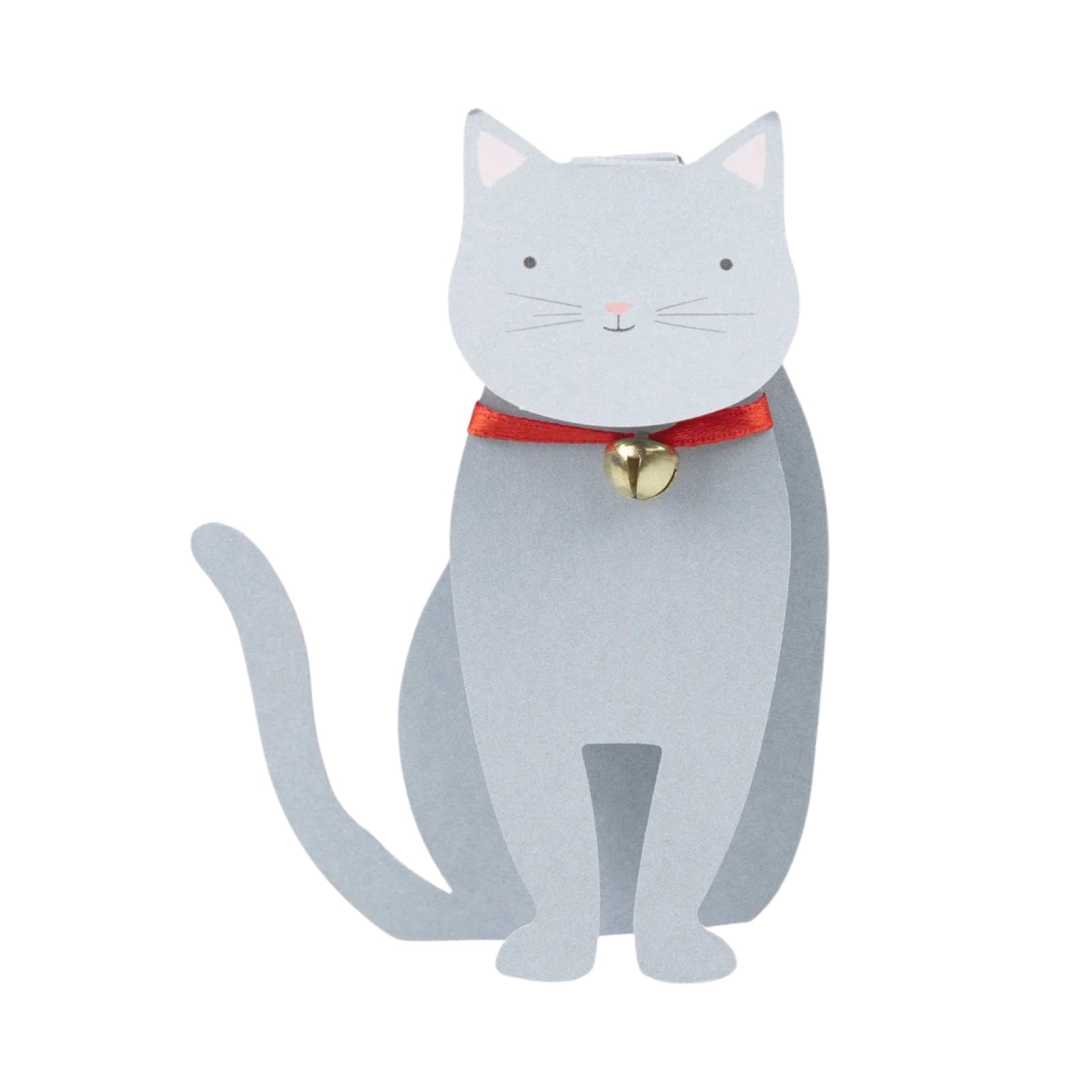 Meri Meri Party Cat Valentine's Cards & Stickers Set (12ct) - bubblegum market